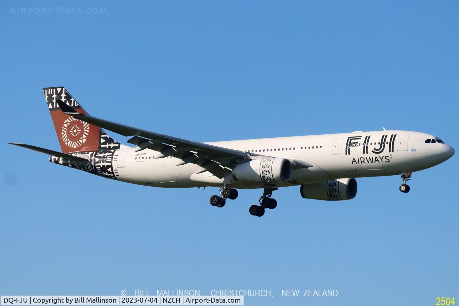 DQ-FJU, 2013 Airbus A330-243 C/N 1416, FJ451 from NAN