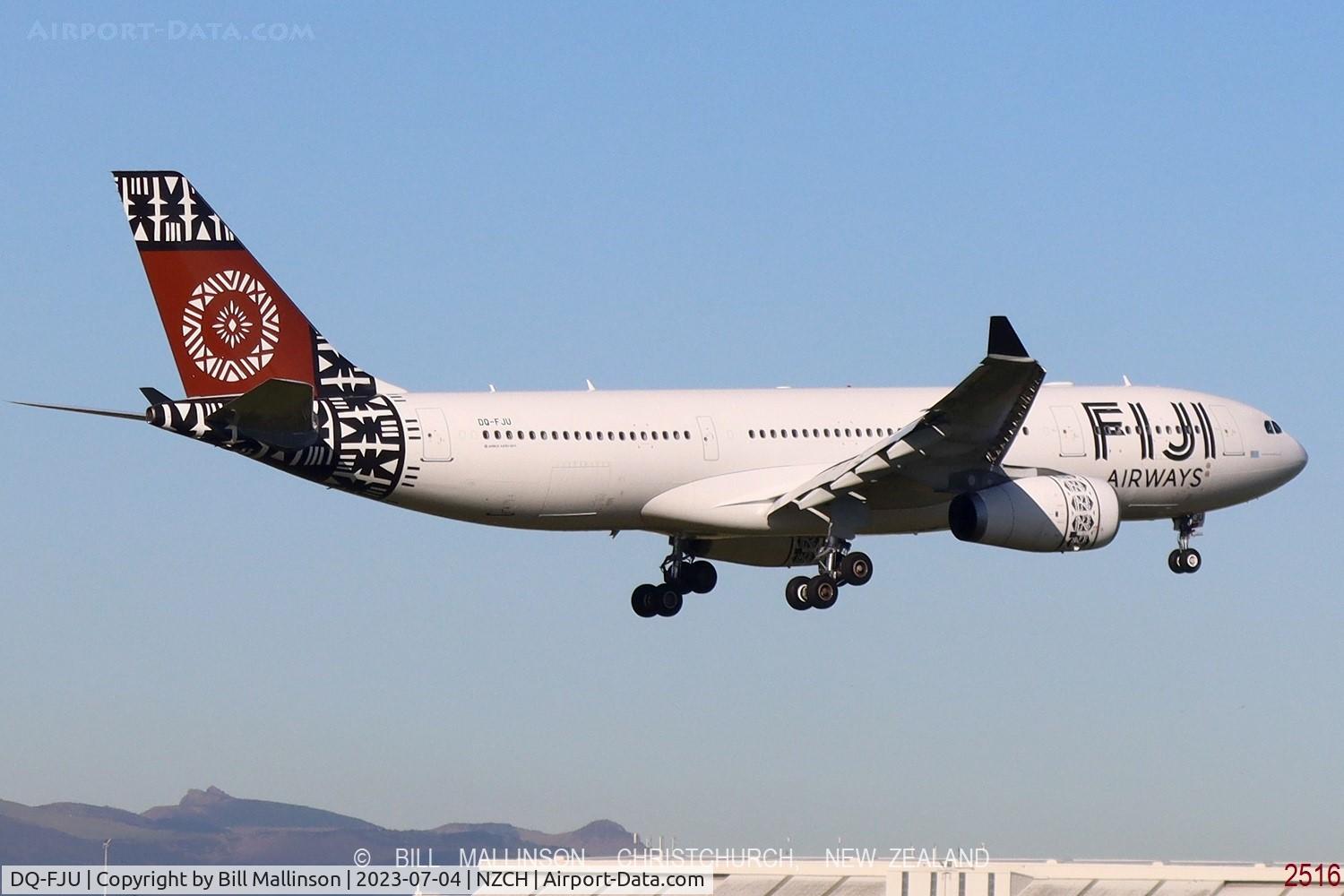 DQ-FJU, 2013 Airbus A330-243 C/N 1416, FJ451 from NAN