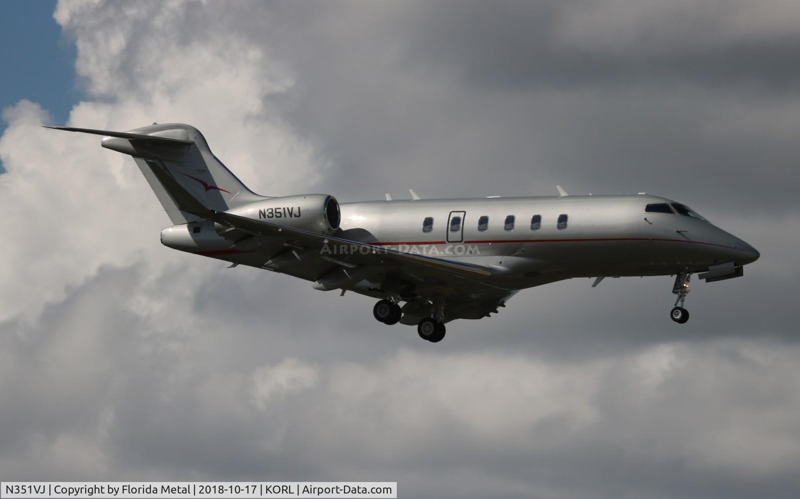N351VJ, 2015 Bombardier Challenger 350 (BD-100-1A10) C/N 20573, Challenger 350 zx