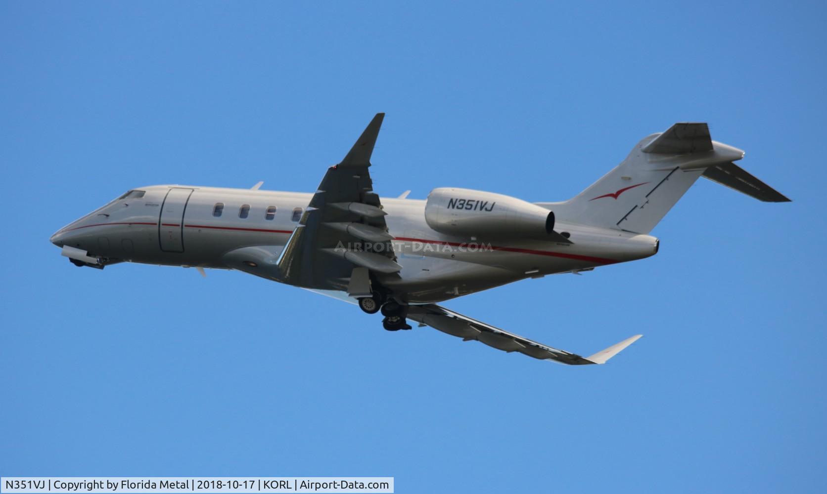 N351VJ, 2015 Bombardier Challenger 350 (BD-100-1A10) C/N 20573, Challenger 350 zx