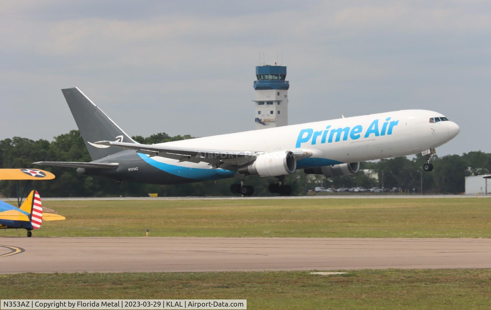N353AZ, 1992 Boeing 767-323 C/N 25198, Amazon 767-300F zx LAL-IAH