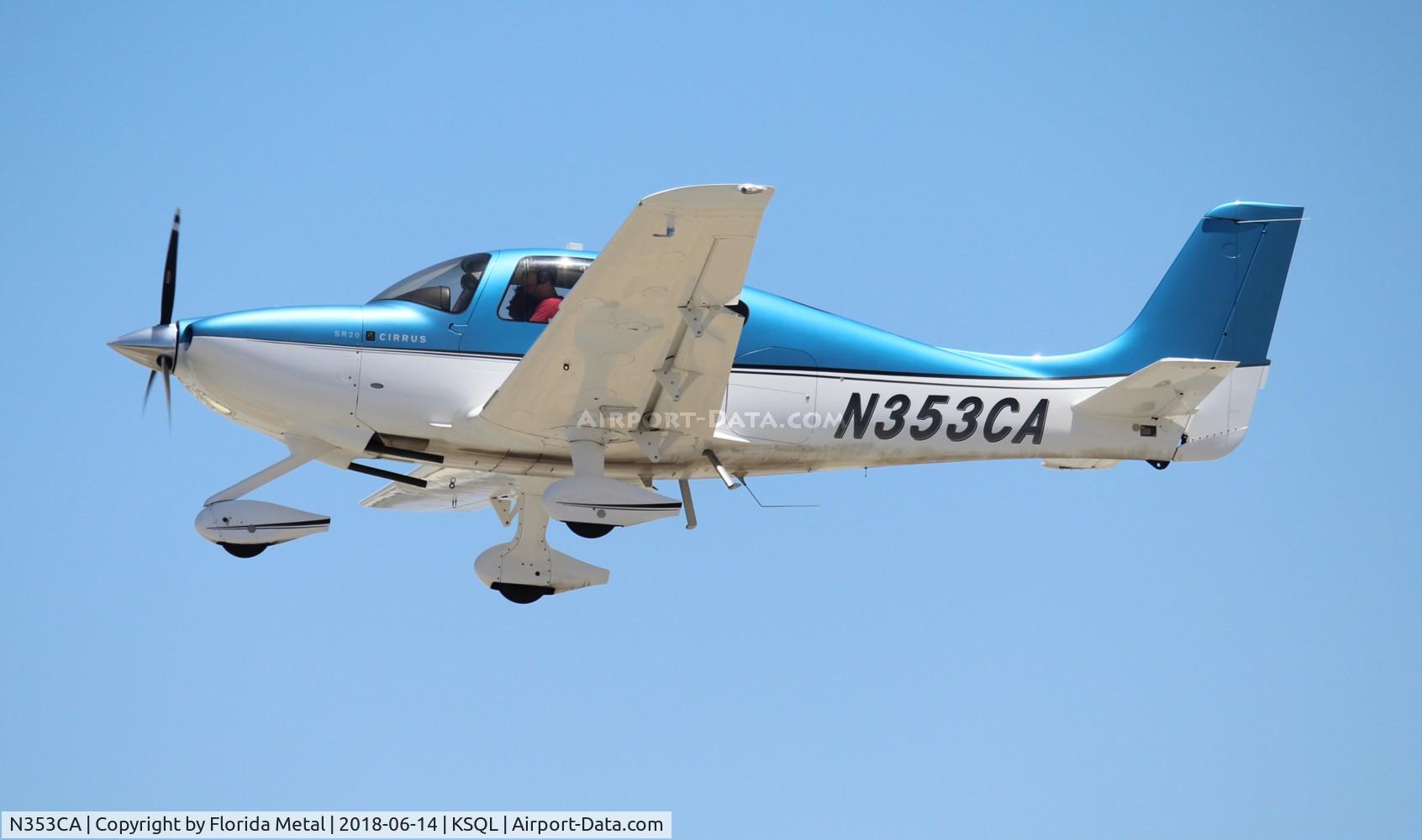 N353CA, 2011 Cirrus SR20 C/N 2088, SR20 zx