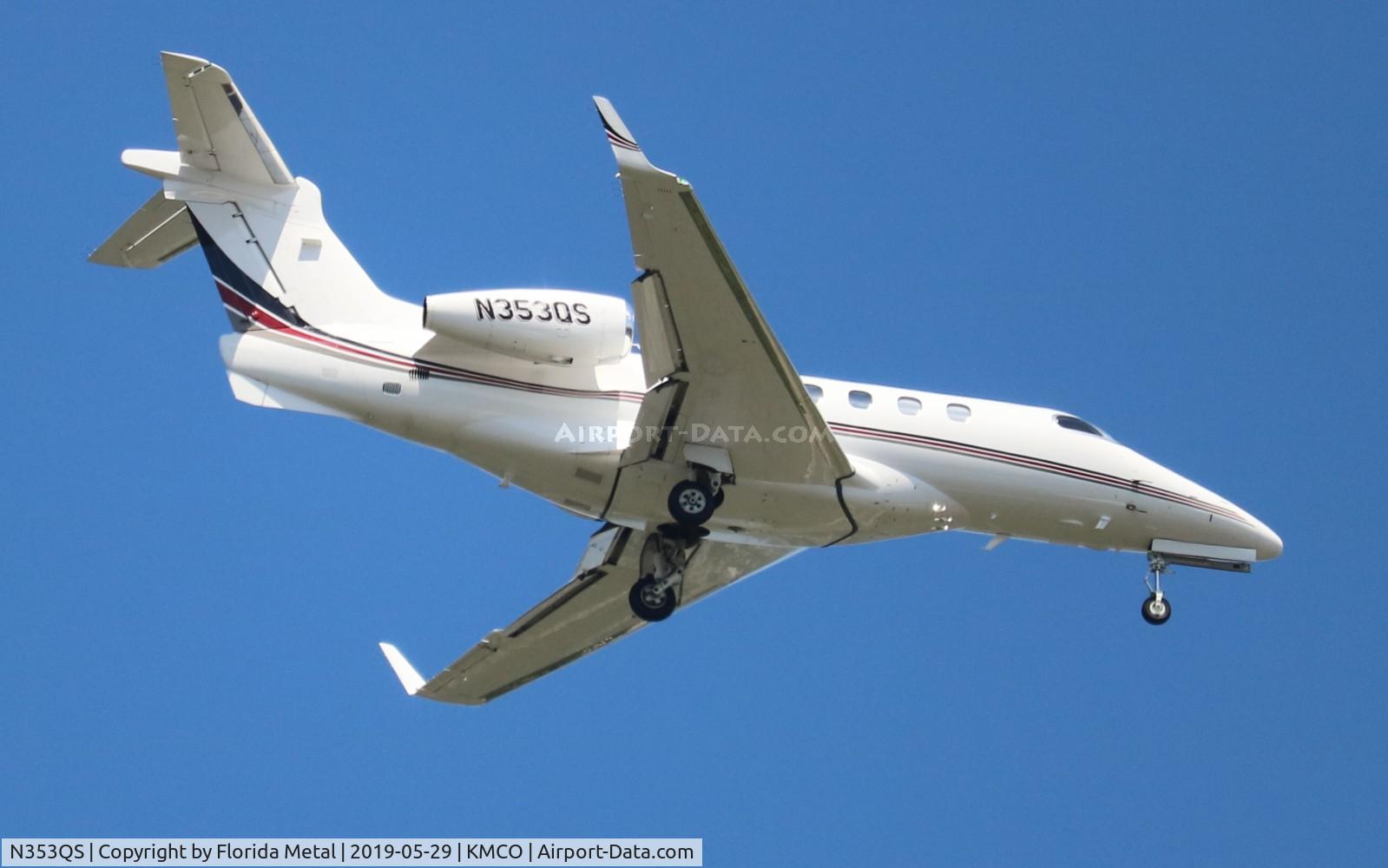 N353QS, 2014 Embraer EMB-505 Phenom 300 C/N 50500263, Phenom 300 zx