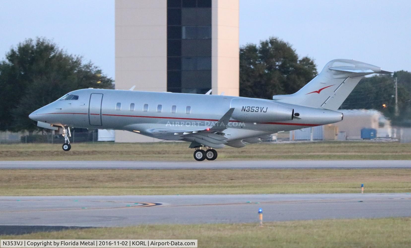 N353VJ, 2016 Bombardier Challenger 350 (BD-100-1A10) C/N 20609, Challenger 350 zx