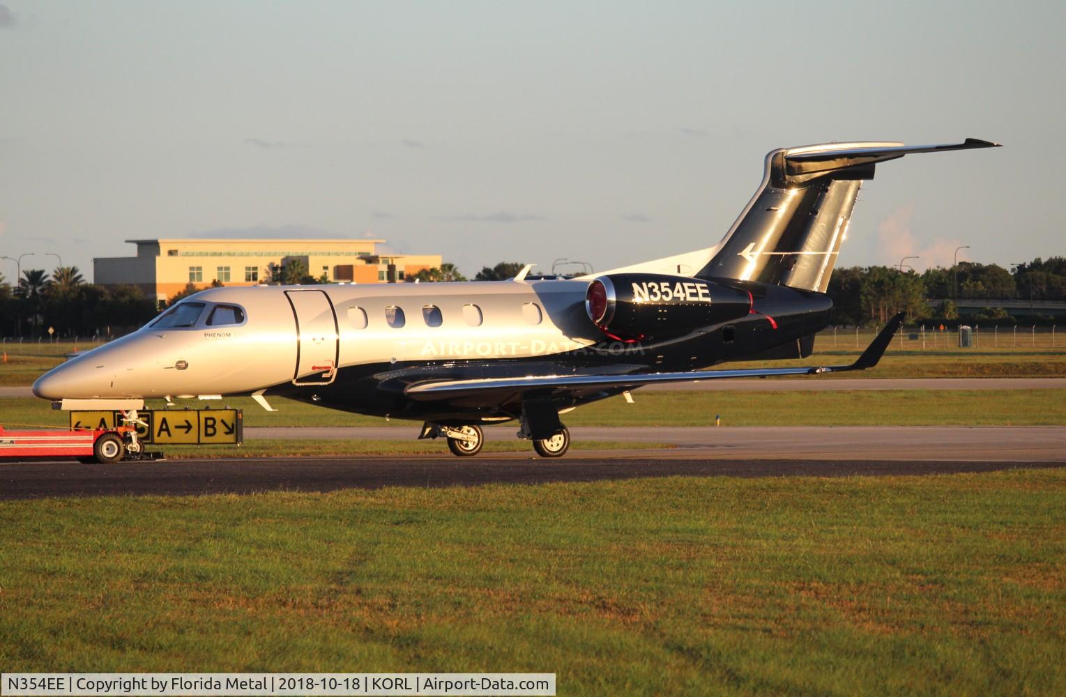 N354EE, 2018 Embraer EMB-500 Phenom 100 C/N 50500454, Phenom 300 zx