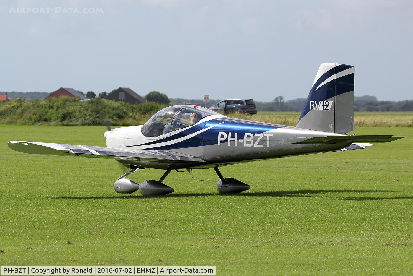 PH-BZT, 2012 Van's RV-12 C/N 120209, at ehmz
