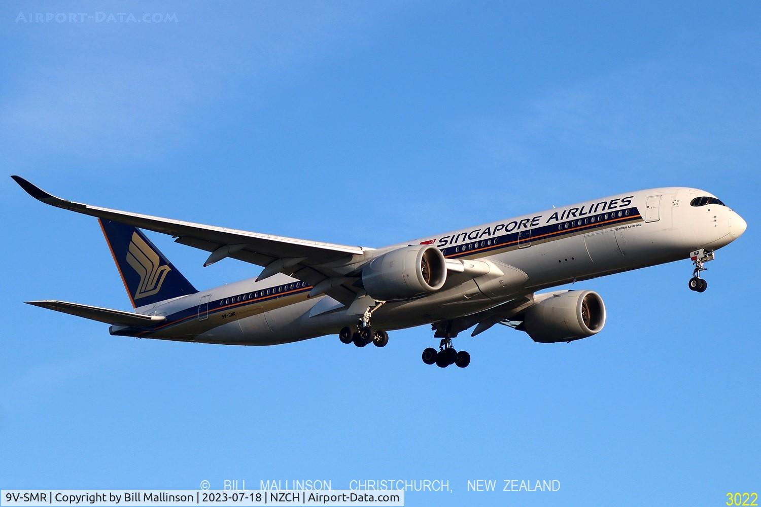 9V-SMR, 2017 Airbus A350-941 C/N 140, SQ297 from SIN