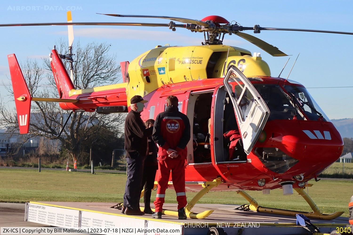 ZK-ICS, 2009 Eurocopter EC-130B-4 (AS-350B-4) C/N 4849, WAITING