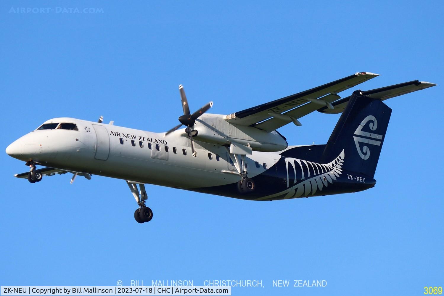 ZK-NEU, 2007 De Havilland Canada DHC-8-311 Dash 8 C/N 647, NZ8845 from NSN