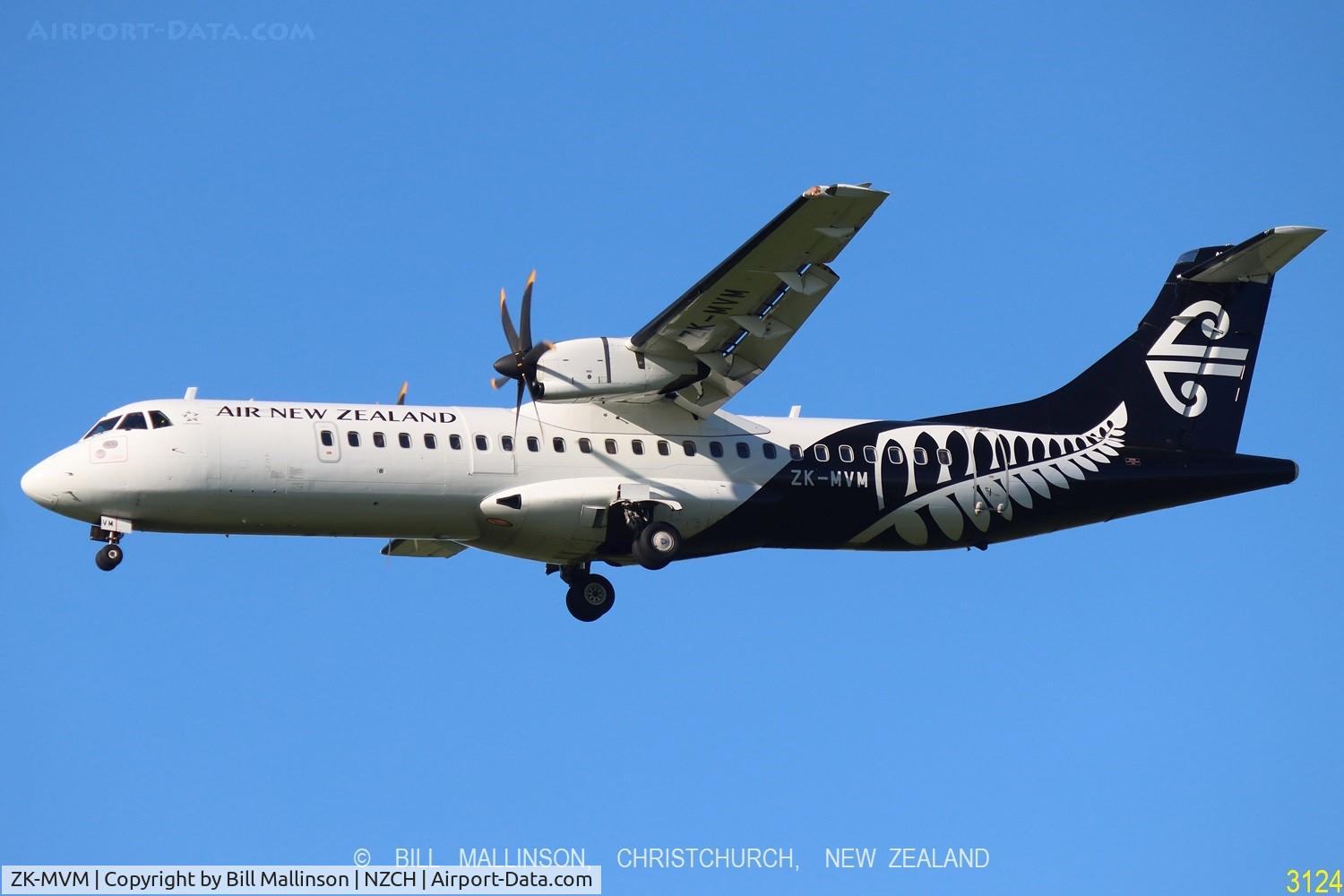 ZK-MVM, 2016 ATR 72-600 C/N 1346, NZ5181 from PMR
