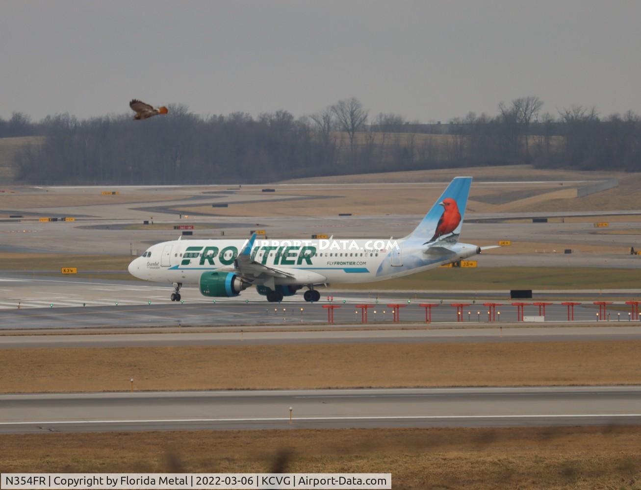 N354FR, 2019 Airbus A320-251N C/N 9026, FFT A32N Scarlet zx CVG-RSW