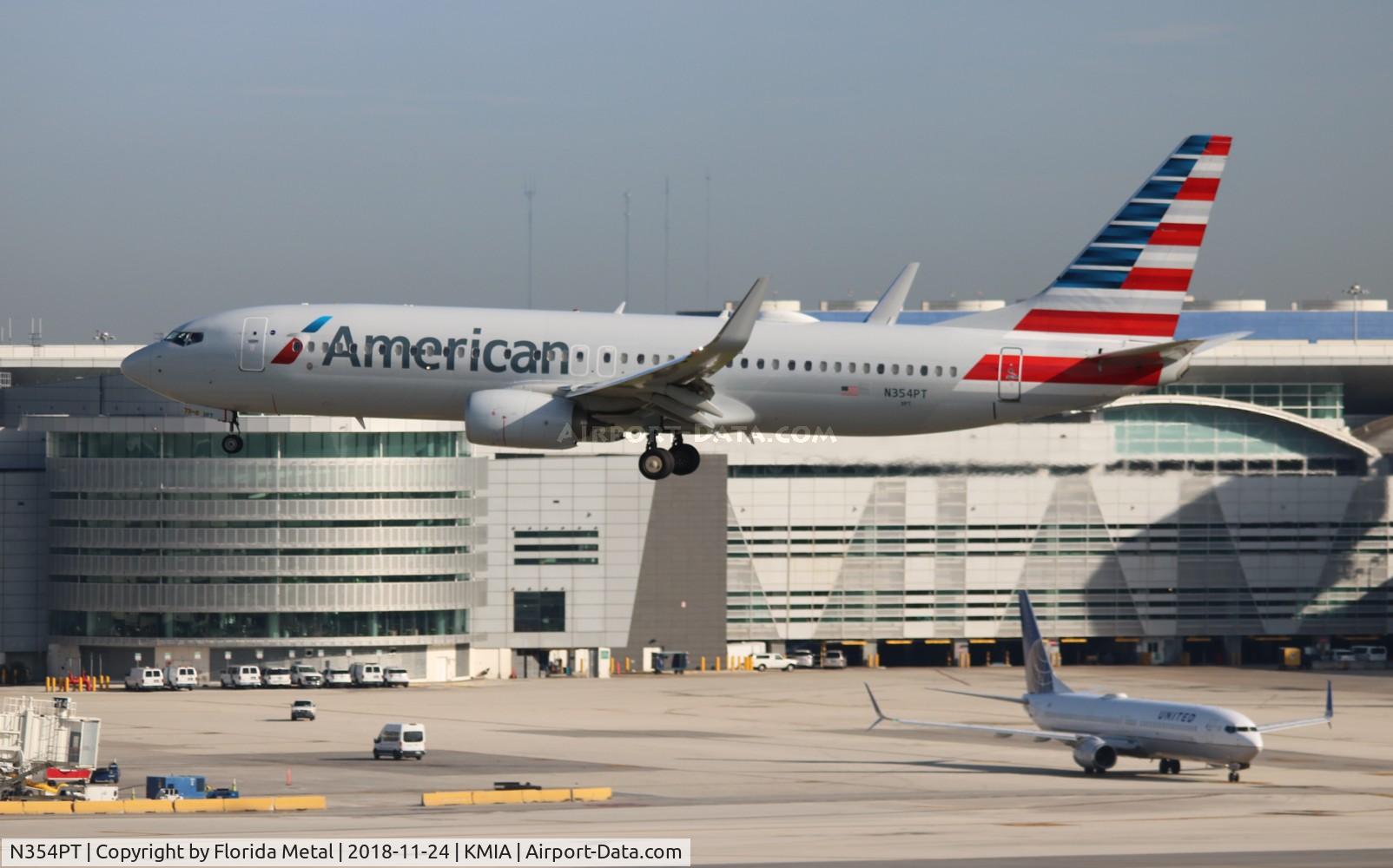 N354PT, 2017 Boeing 737-823 C/N 31275, AAL 738 zx STI-MIA