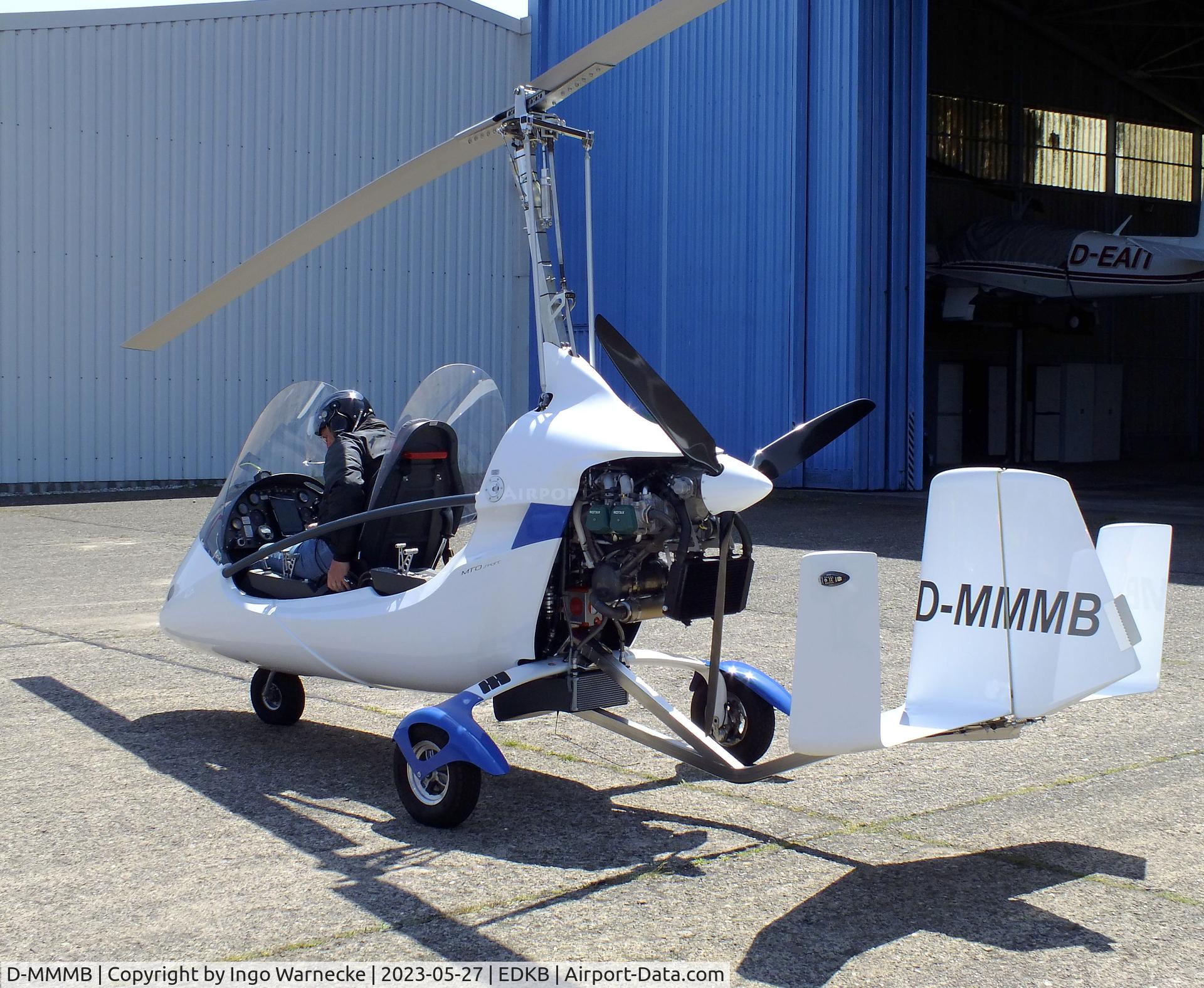 D-MMMB, AutoGyro MTOsport C/N not found_D-MMMB, AutoGyro MTOSport at Bonn-Hangelar airfield '2305