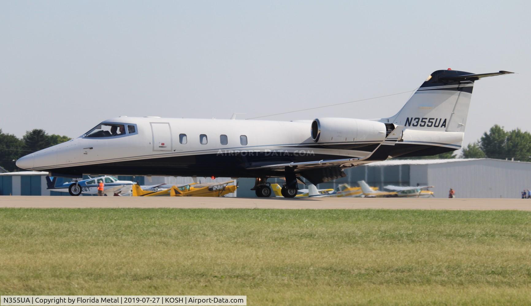 N355UA, 1984 Gates Learjet 55 C/N 114, Lear 55 zx