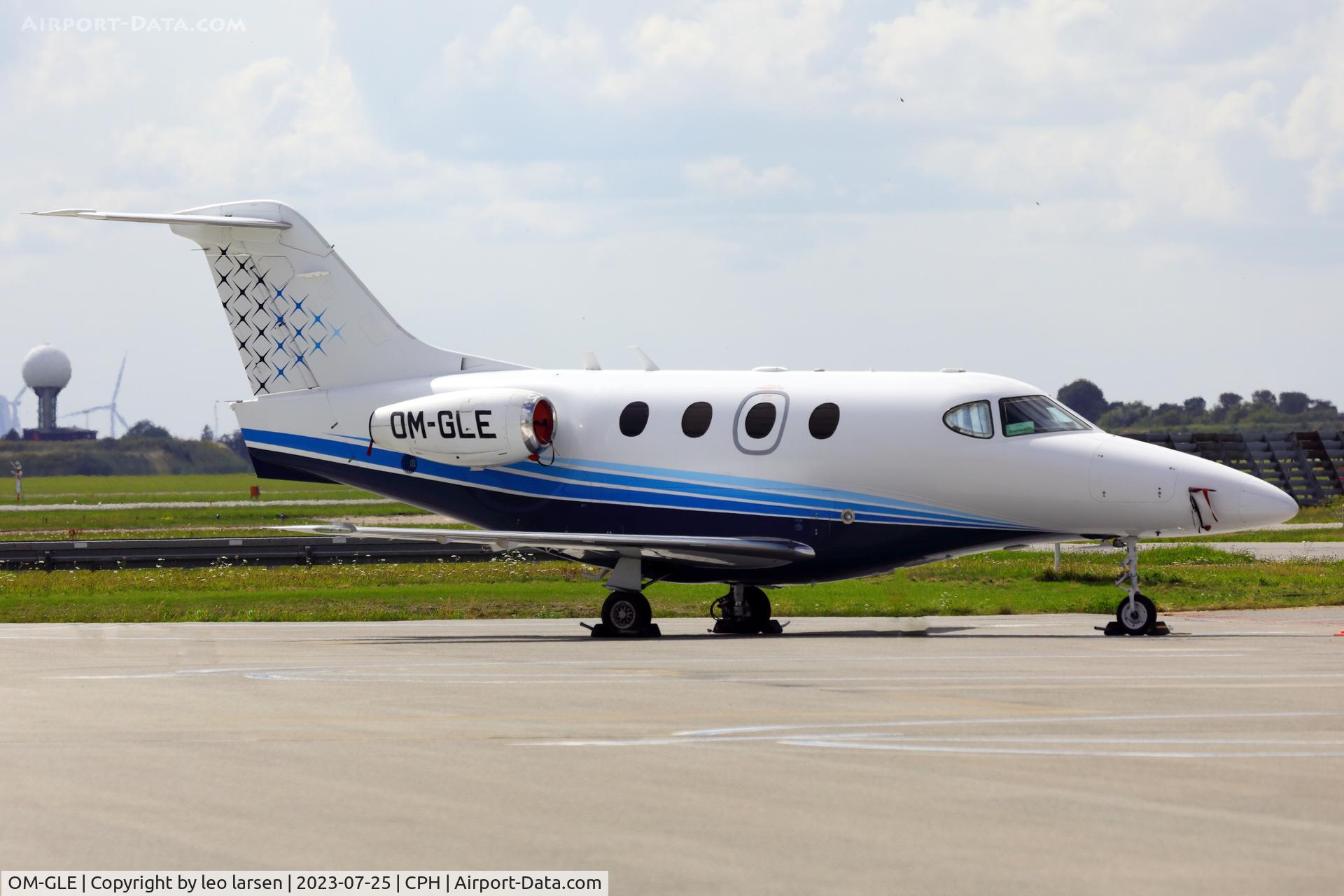 OM-GLE, 2007 Hawker Beechcraft 390 Premier 1A C/N RB-195, Copenhagen 25.7.2023
