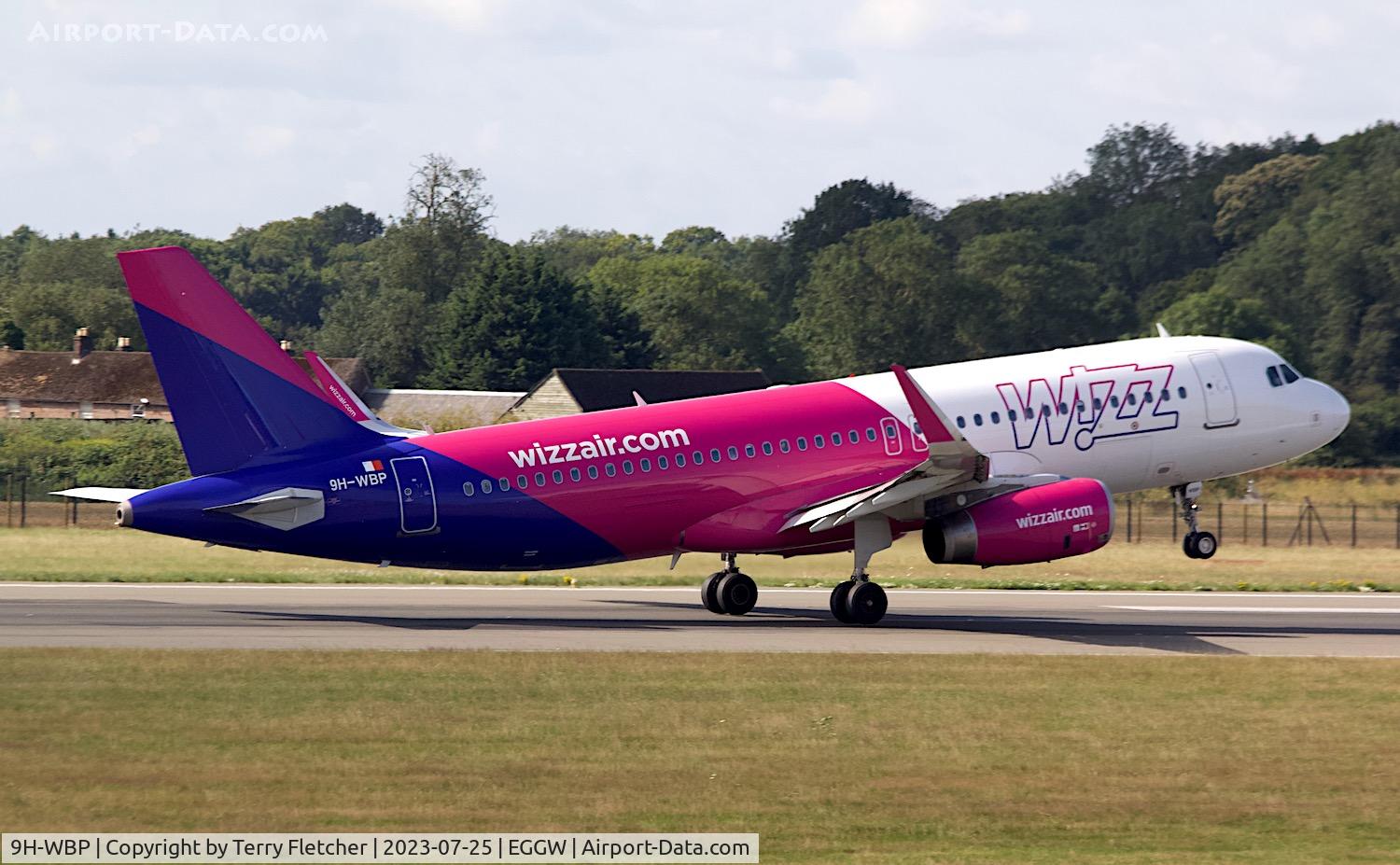 9H-WBP, 2018 Airbus A320-232 C/N 8183, At Luton Airport