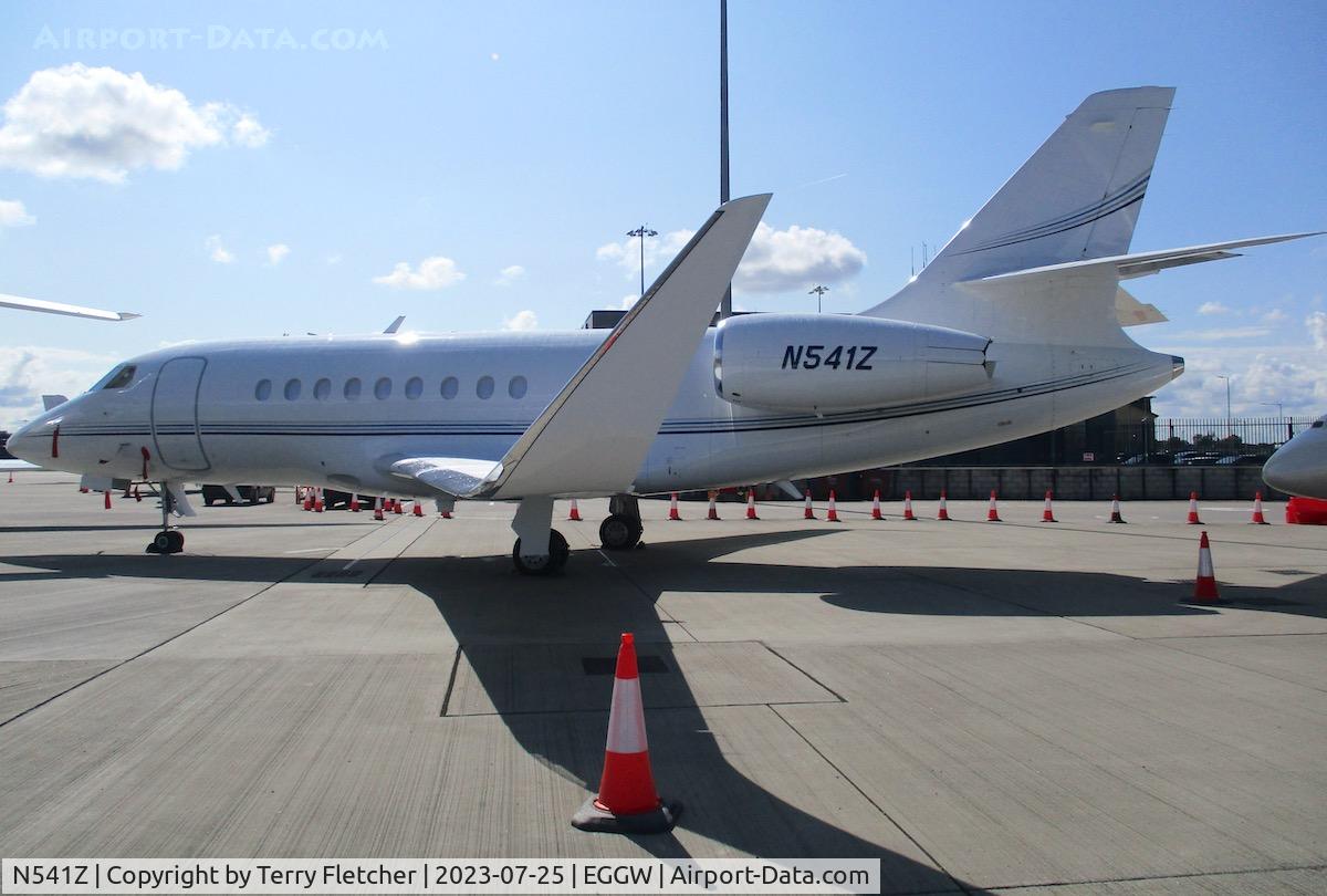 N541Z, 2015 Dassault Falcon 2000EX C/N 312, At Luton Airport