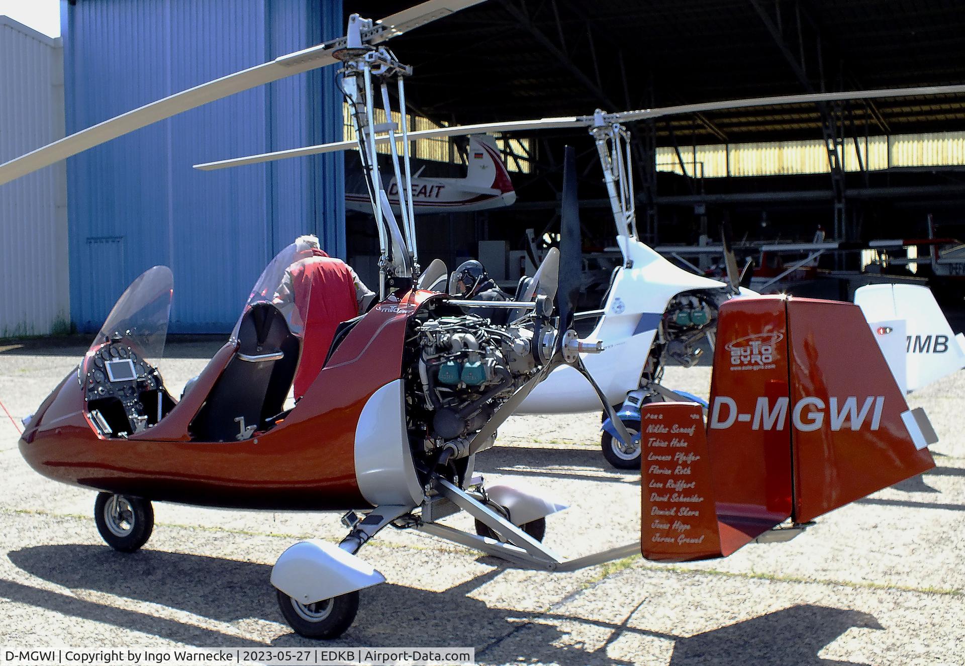 D-MGWI, AutoGyro MT-03 Eagle C/N M00869, AutoGyro MT-03 at Bonn-Hangelar airfield '2305
