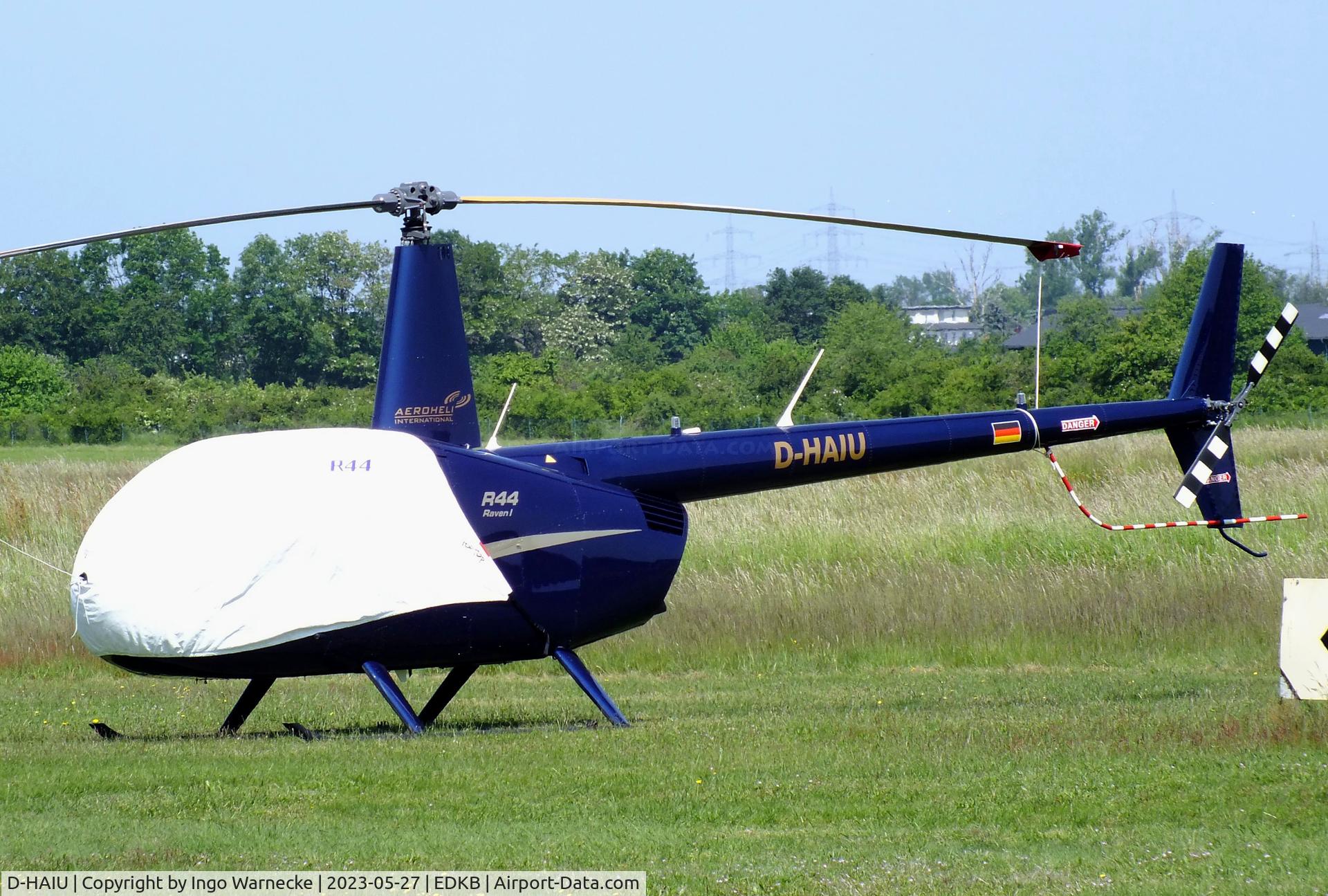 D-HAIU, 2022 Robinson R44 Raven I C/N 2705, Robinson R44 Raven I at Bonn-Hangelar airfield '2305