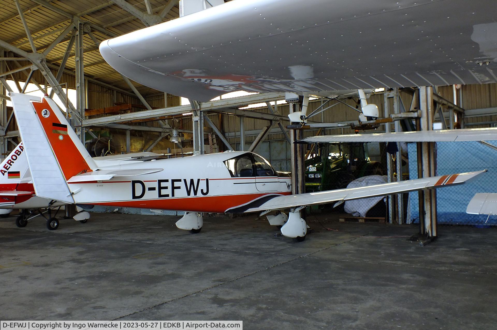 D-EFWJ, 1974 Wassmer WA-54 Atlantic Atlantic C/N 109, Wassmer WA-54 Atlantic at Bonn-Hangelar airfield '2305