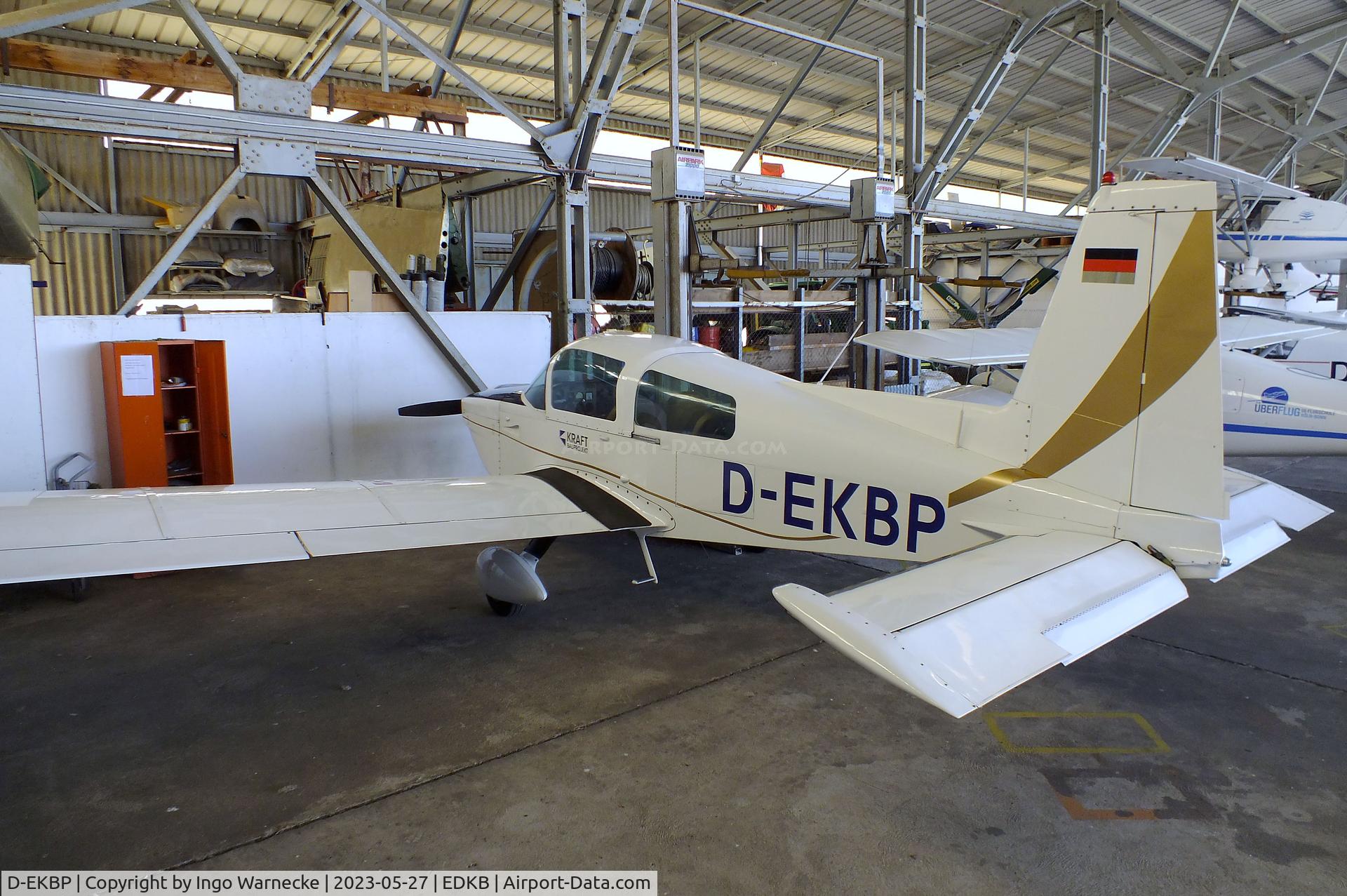 D-EKBP, 1979 Grumman American AA-5B Tiger C/N AA5B-1128, Grumman American AA-5B Tiger at Bonn-Hangelar airfield '2305