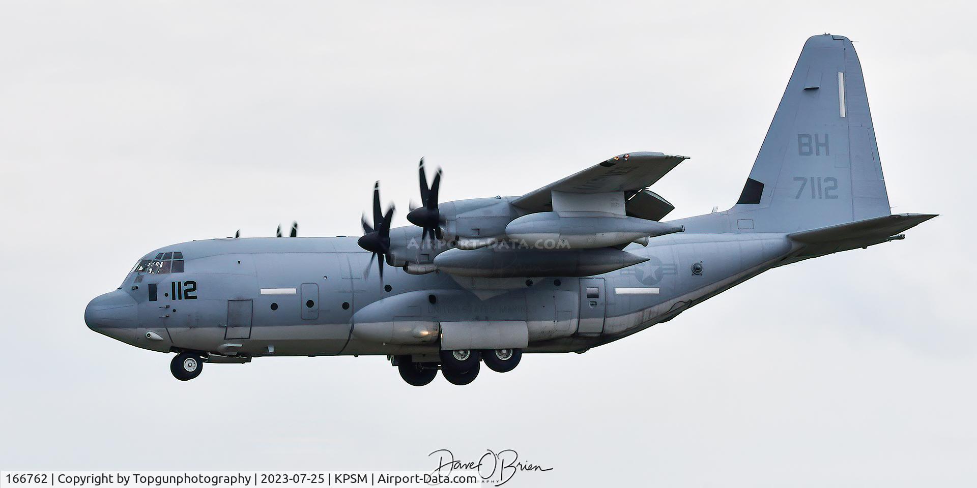 166762, Lockheed Martin KC-130J Hercules C/N 382-5562, OTIS24 returning to Pease