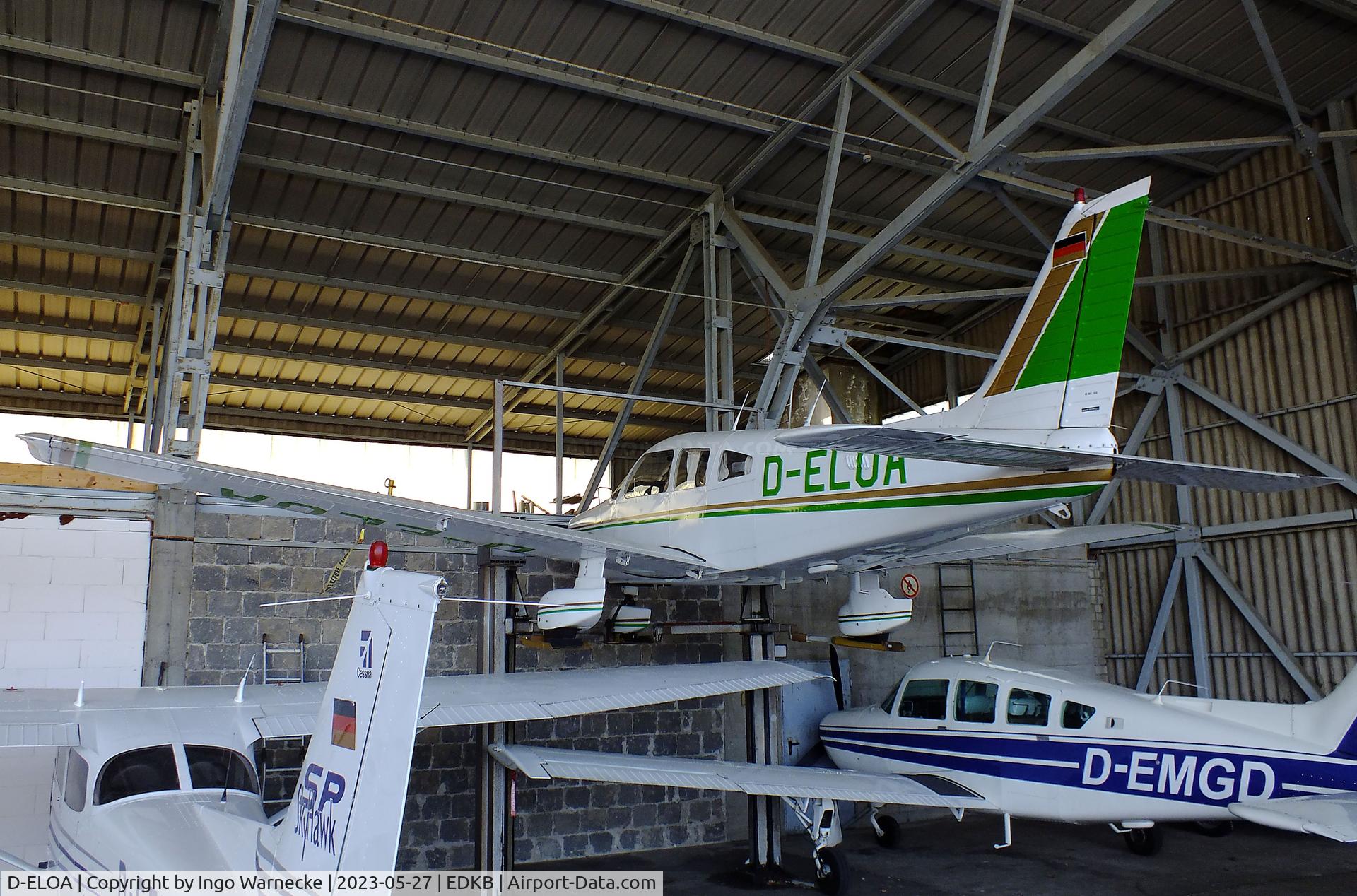 D-ELOA, 1980 Piper PA-28-161 C/N 28-8016239, Piper PA-28-161 at Bonn-Hangelar airfield '2305