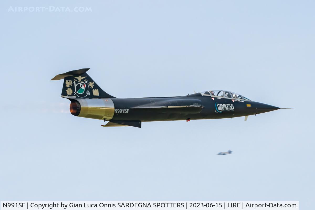 N991SF, 1969 Lockheed TF-104G Starfighter C/N 583H-5209, Cantenario Aeronautica Militare Italiana