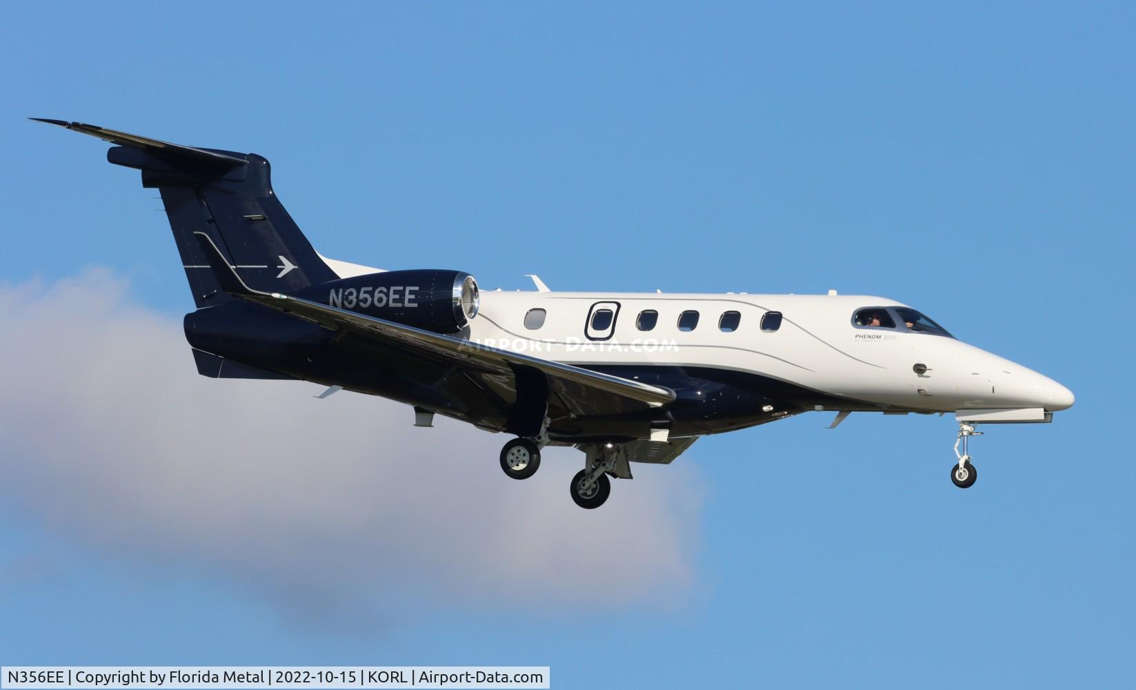 N356EE, 2022 Embraer EMB-505 Phenom 300 C/N 50500657, Phenom 300 zx