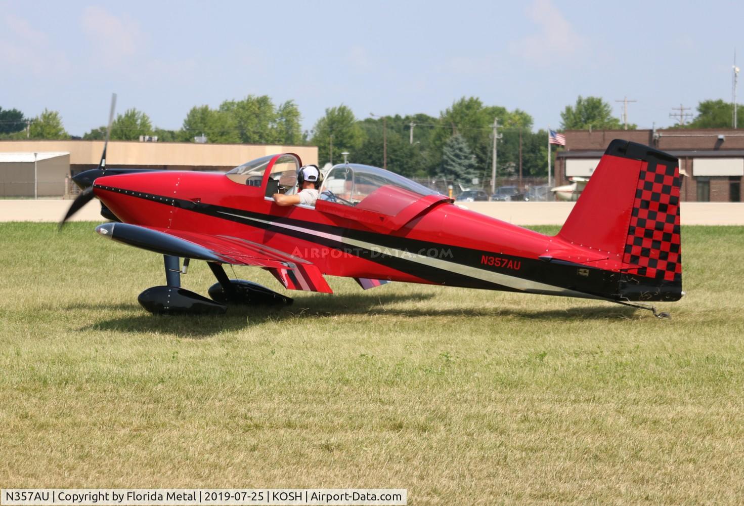 N357AU, 2007 Vans RV-7 C/N 72320, RV-7 zx