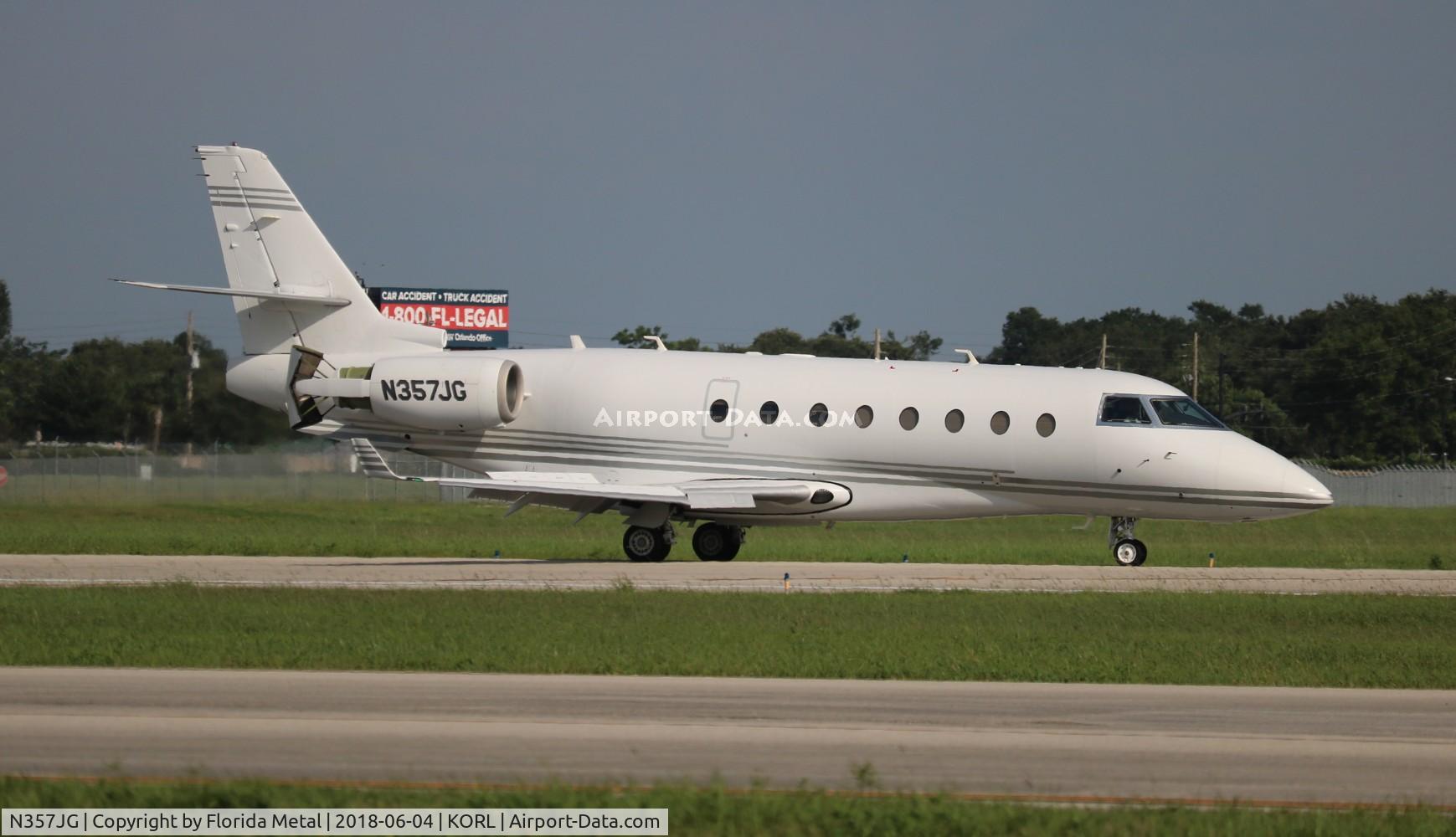 N357JG, 2007 Israel Aircraft Industries Gulfstream 200 C/N 171, G200 zx