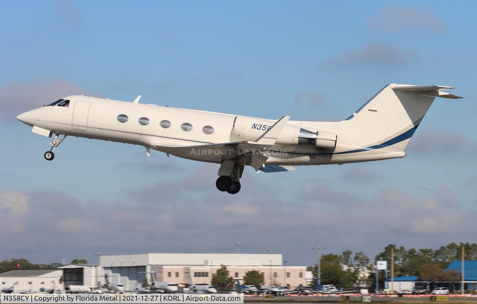 N358CY, 1982 Gulfstream Aerospace G-1159A Gulfstream III C/N 358, G-III zx