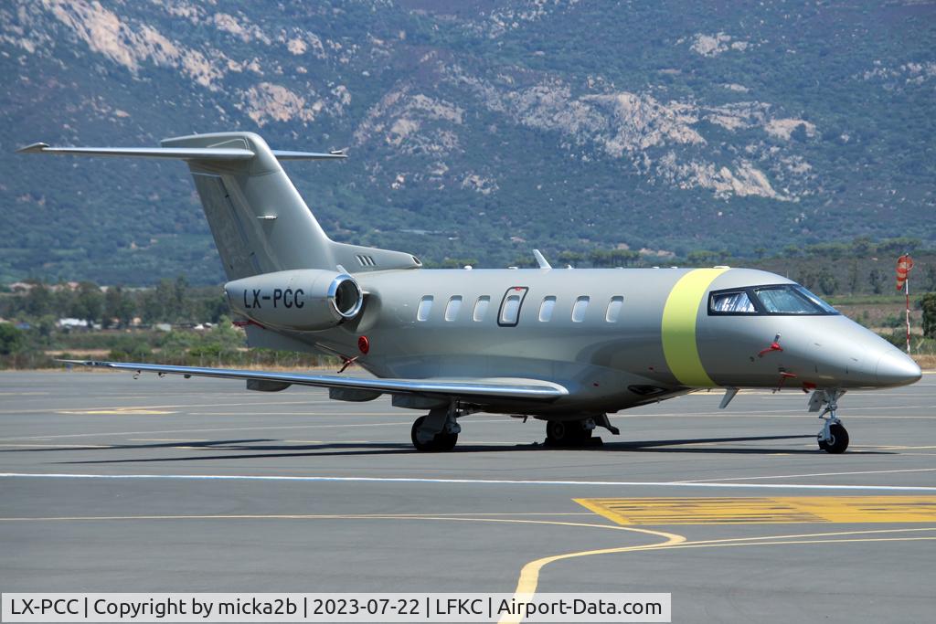 LX-PCC, 2019 Pilatus PC-24 C/N 143, Parked