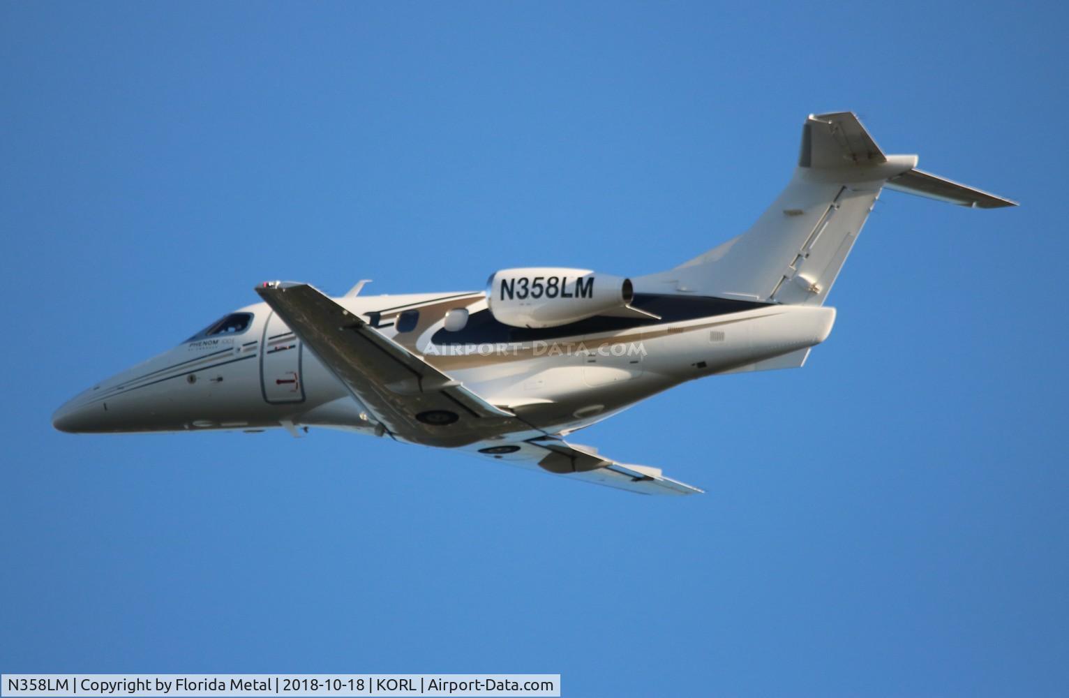 N358LM, 2015 Embraer EMB-500 Phenom 100 C/N 50000358, Phenom 100 zx