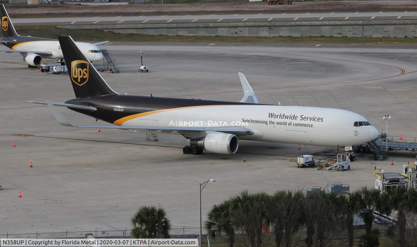 N358UP, 2013 Boeing 767-34AF/ER C/N 37864, UPS 767-300F zx TPA later to PHL