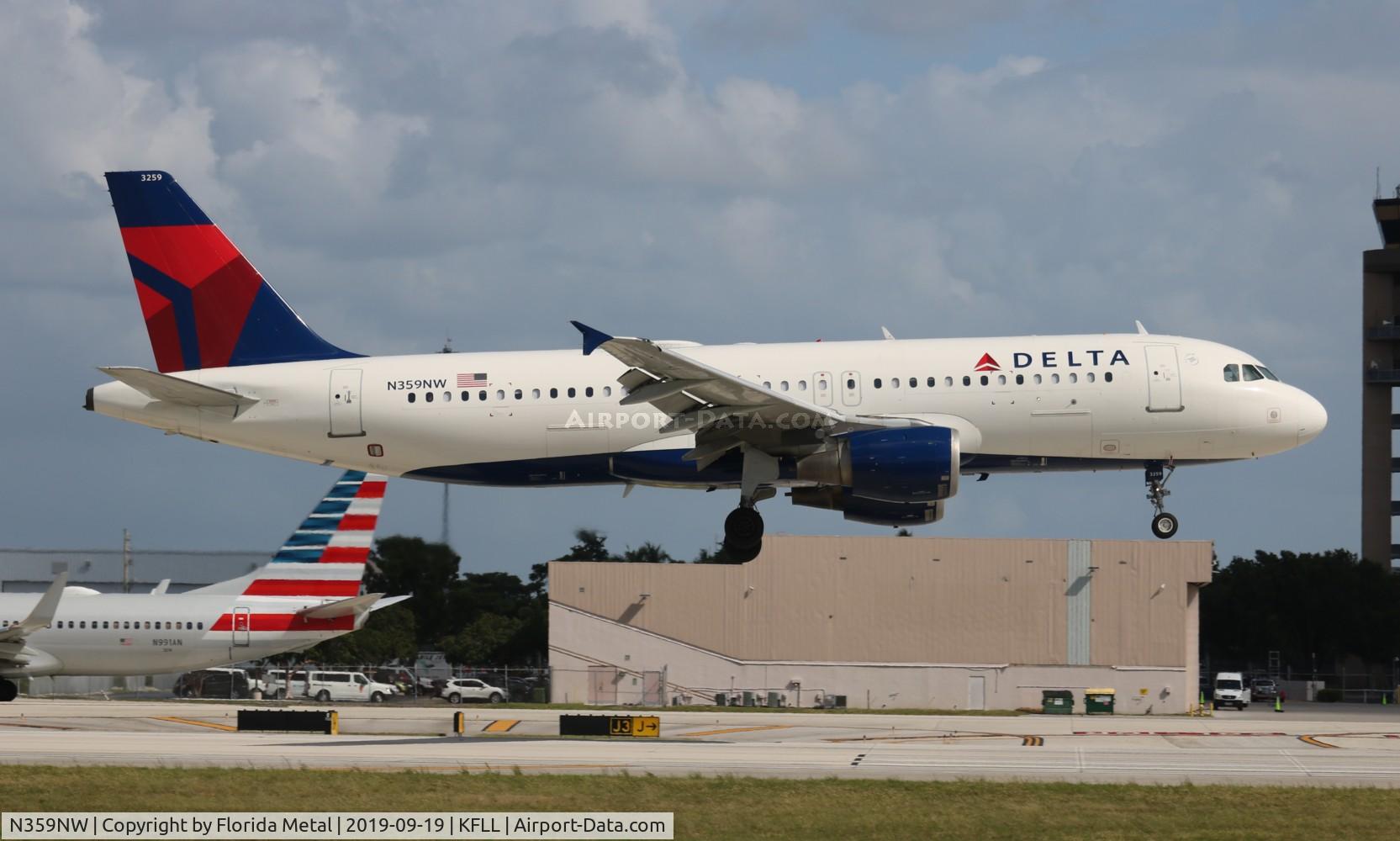 N359NW, 1998 Airbus A320-212 C/N 846, DAL A320 zx JFK-FLL