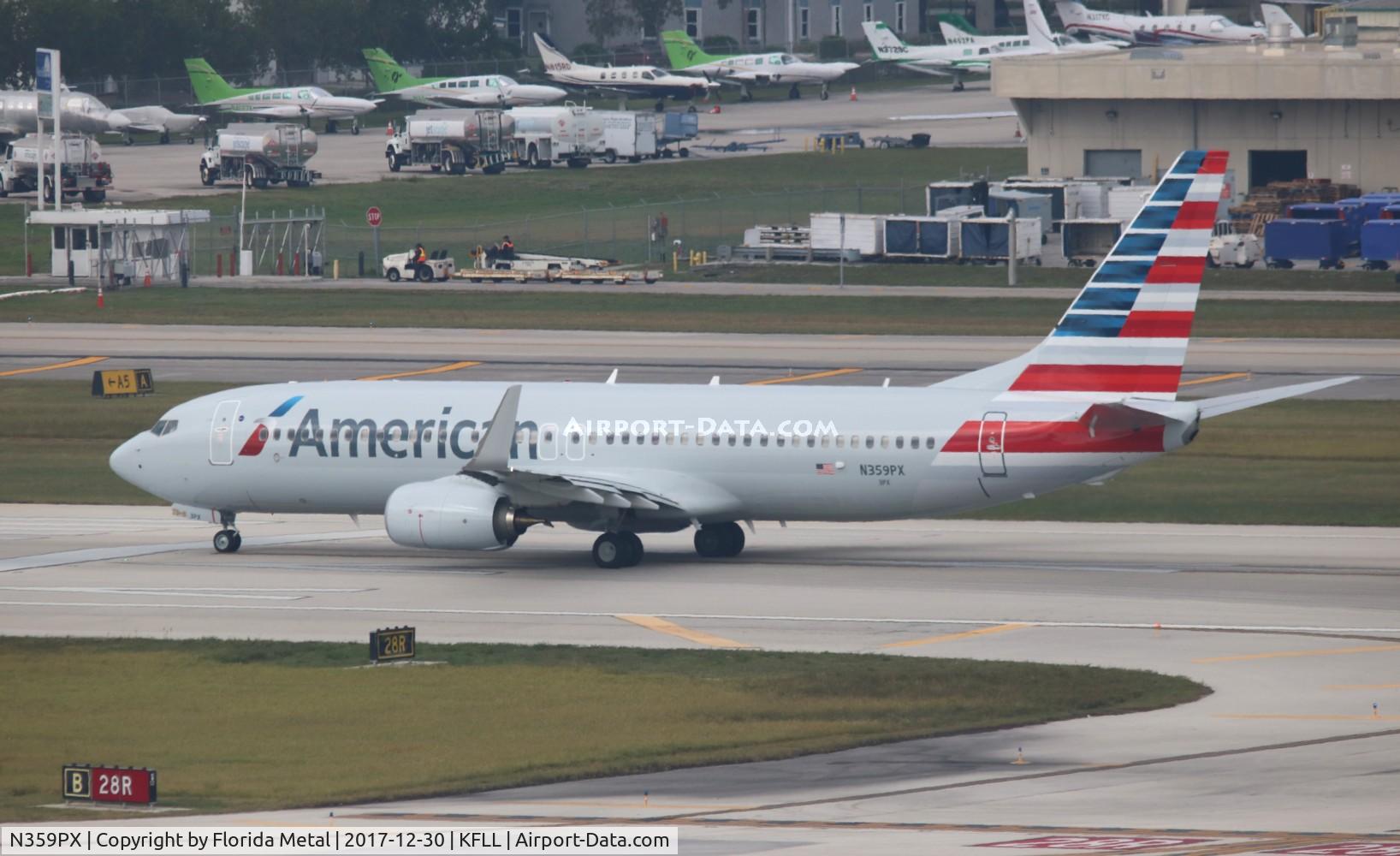 N359PX, 2017 Boeing 737-823 C/N 31280, AAL 738 zx FLL-ORD