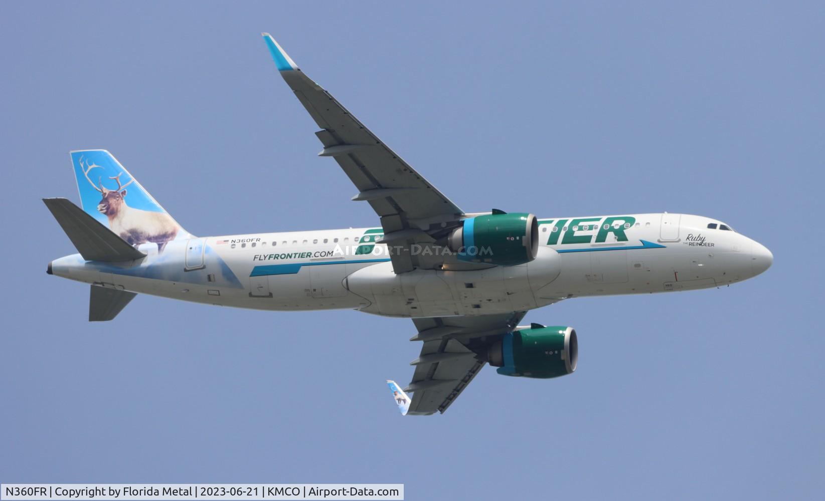 N360FR, 2019 Airbus A320-251N C/N 9180, FFT A32N Ruby zx NAS-MCO