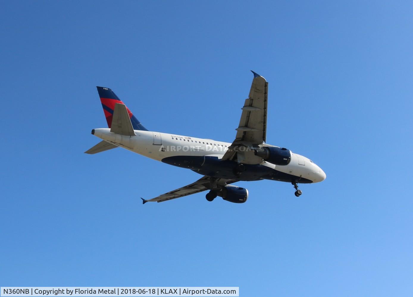 N360NB, 2003 Airbus A319-114 C/N 1959, DAL A319 zx in from LAS