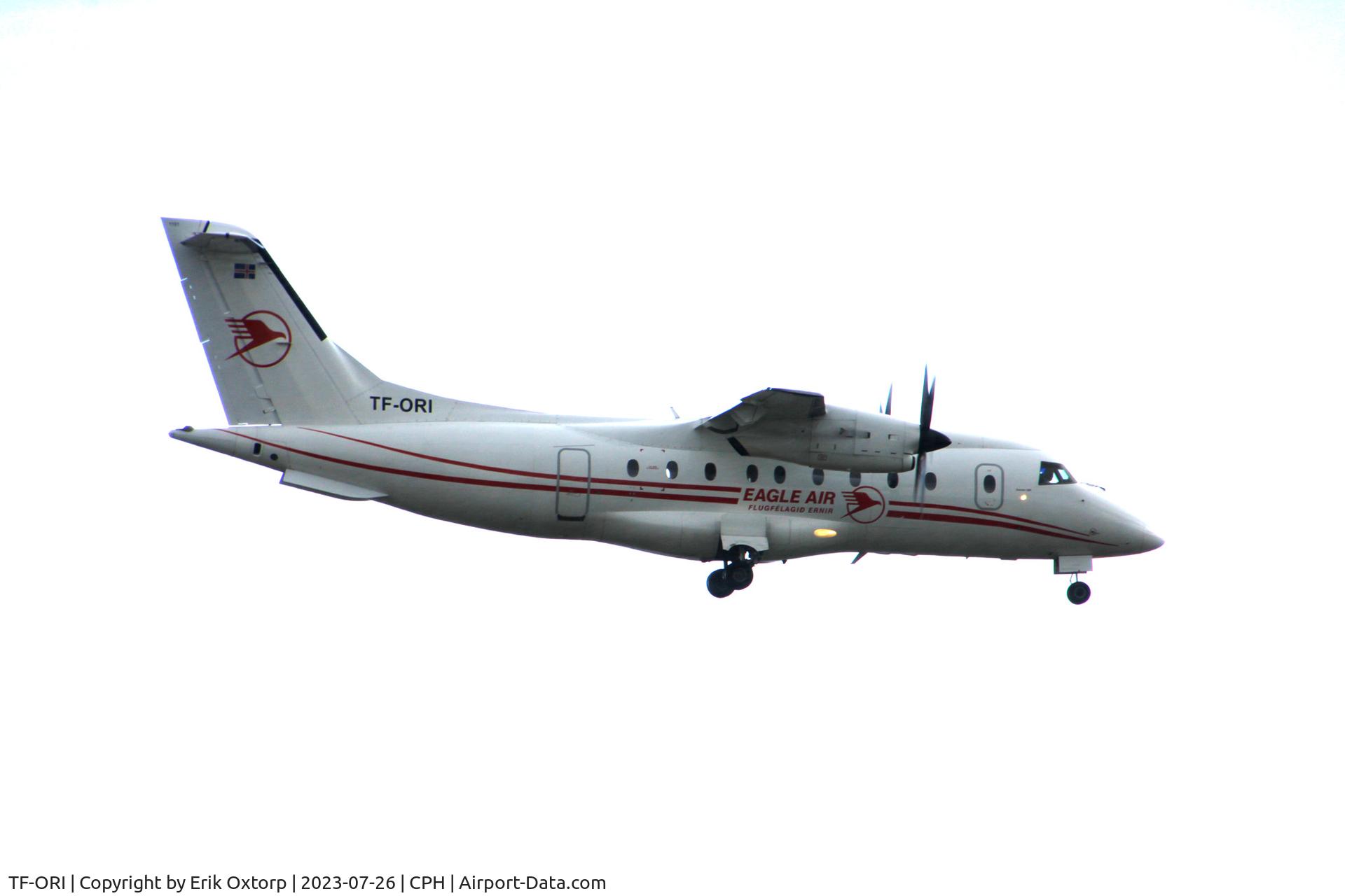 TF-ORI, 1998 Dornier 328-100 C/N 3088, TF-ORI landing rw 22L