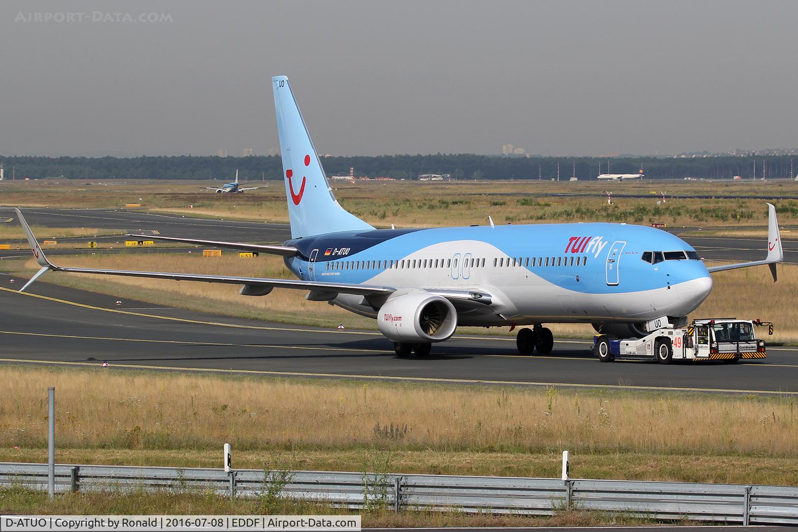 D-ATUO, 2015 Boeing 737-8K2 C/N 41661, at fra