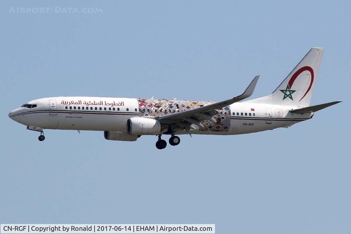 CN-RGF, 2011 Boeing 737-86N C/N 36826, at spl