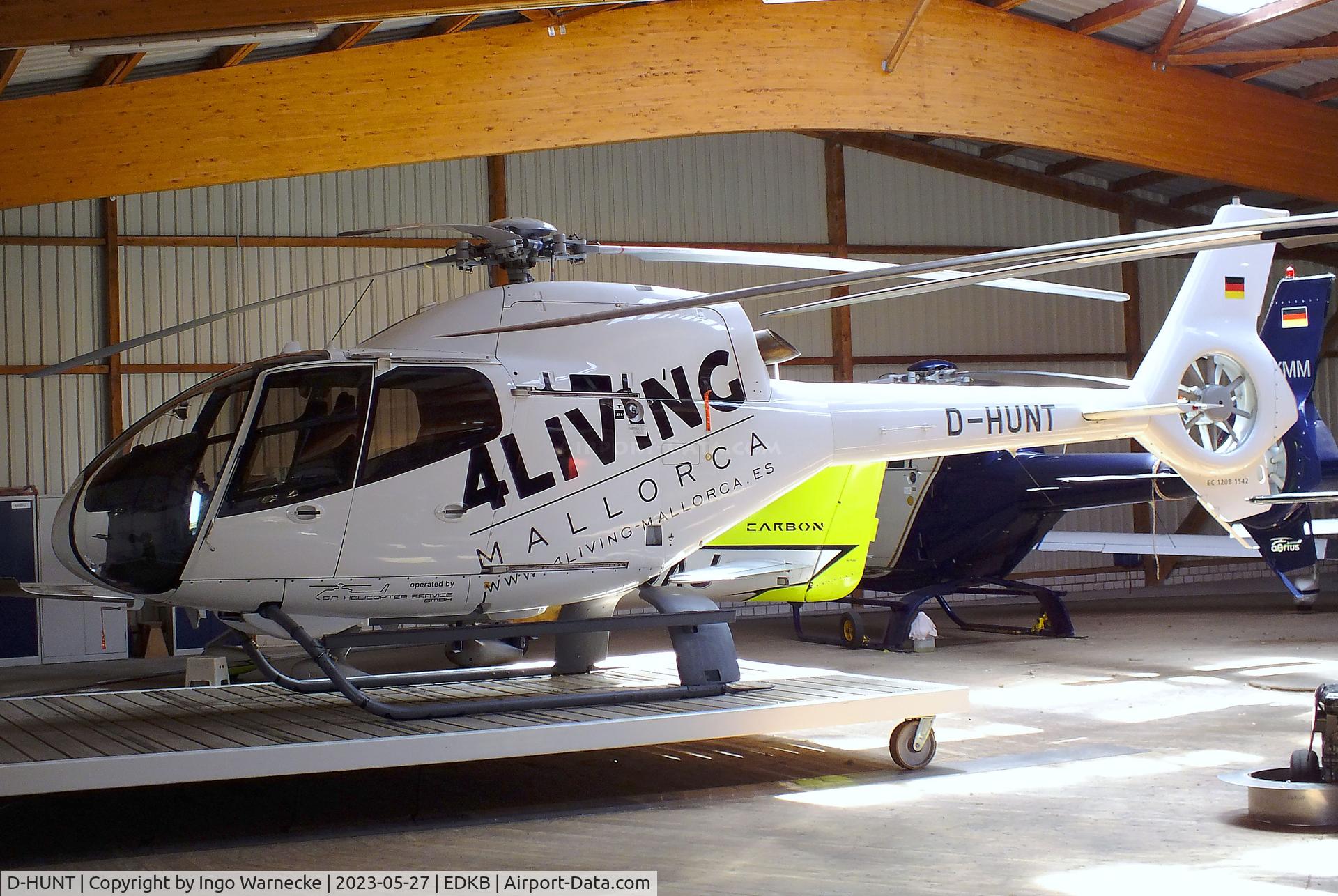 D-HUNT, 2008 Eurocopter EC-120B Colibri C/N 1542, Eurocopter EC120B Colibri at Bonn-Hangelar airfield '2305