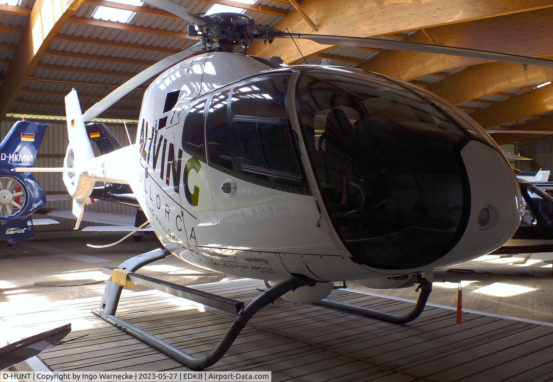 D-HUNT, 2008 Eurocopter EC-120B Colibri C/N 1542, Eurocopter EC120B Colibri at Bonn-Hangelar airfield '2305