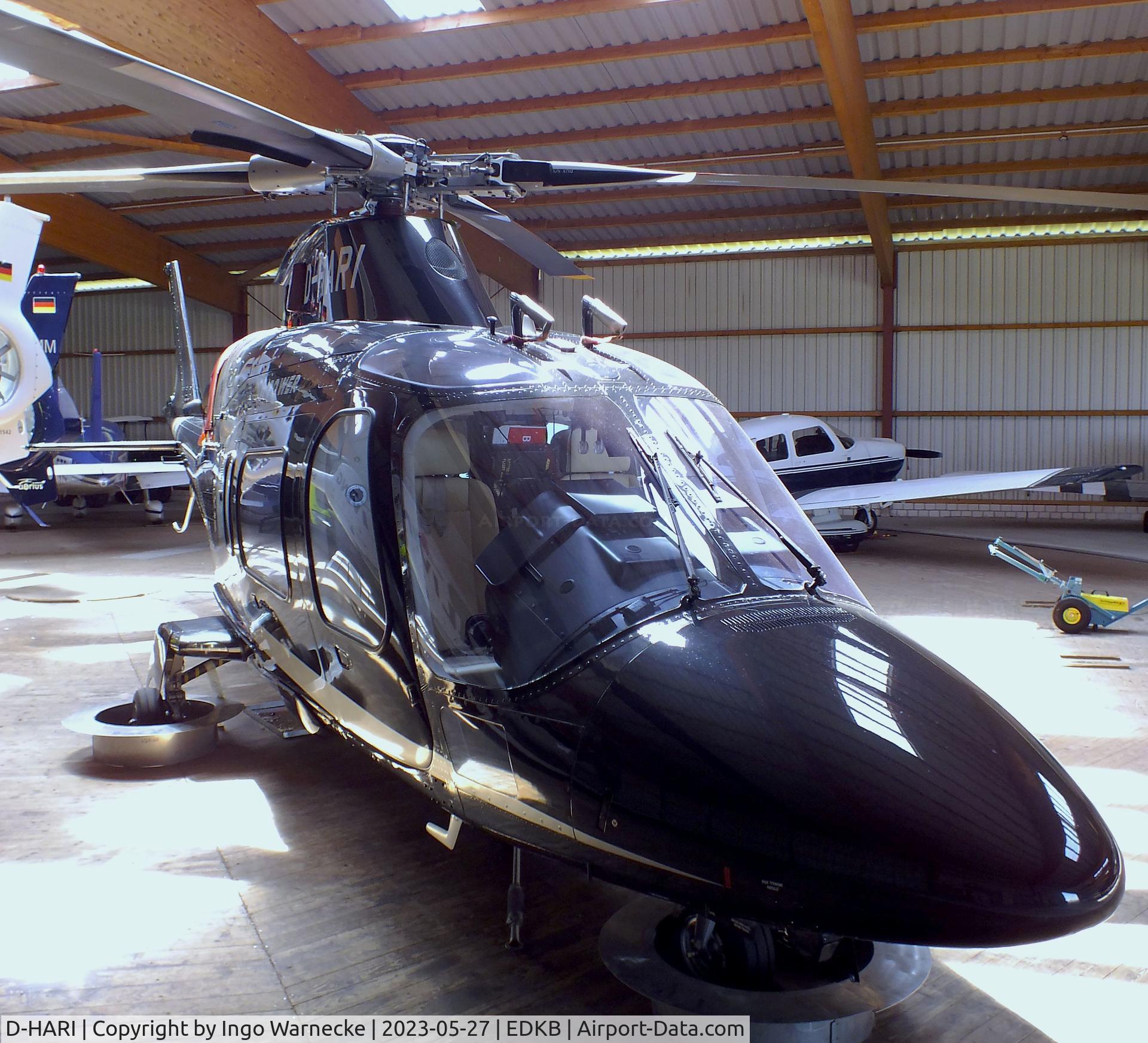 D-HARI, 2007 Agusta A-109E Power Elite C/N 11708, Agusta A.109E Power Elite at Bonn-Hangelar airfield '2305
