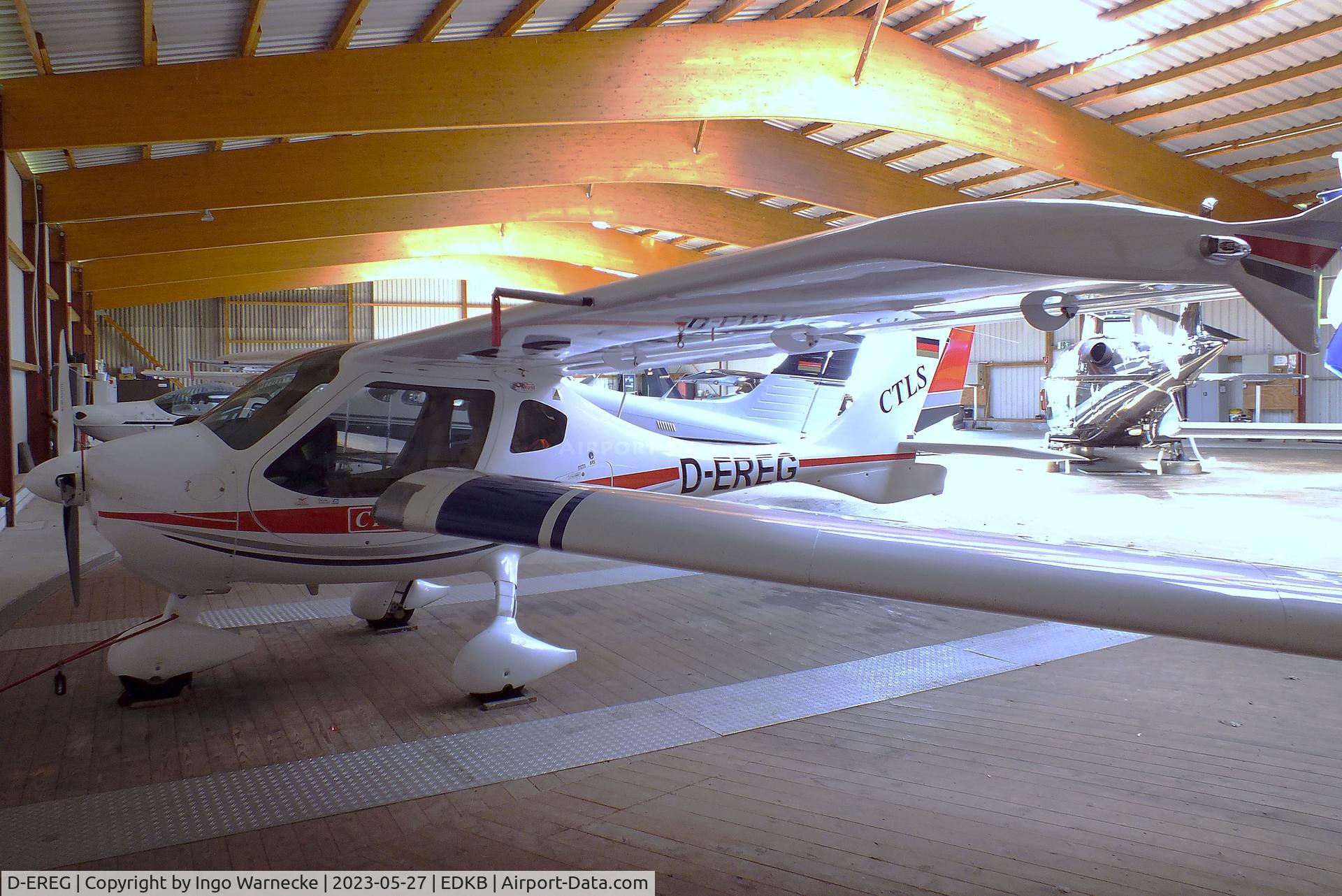 D-EREG, 2014 Flight Design CTLS C/N F-14-04-03, Flight Design CTLS at Bonn-Hangelar airfield '2305