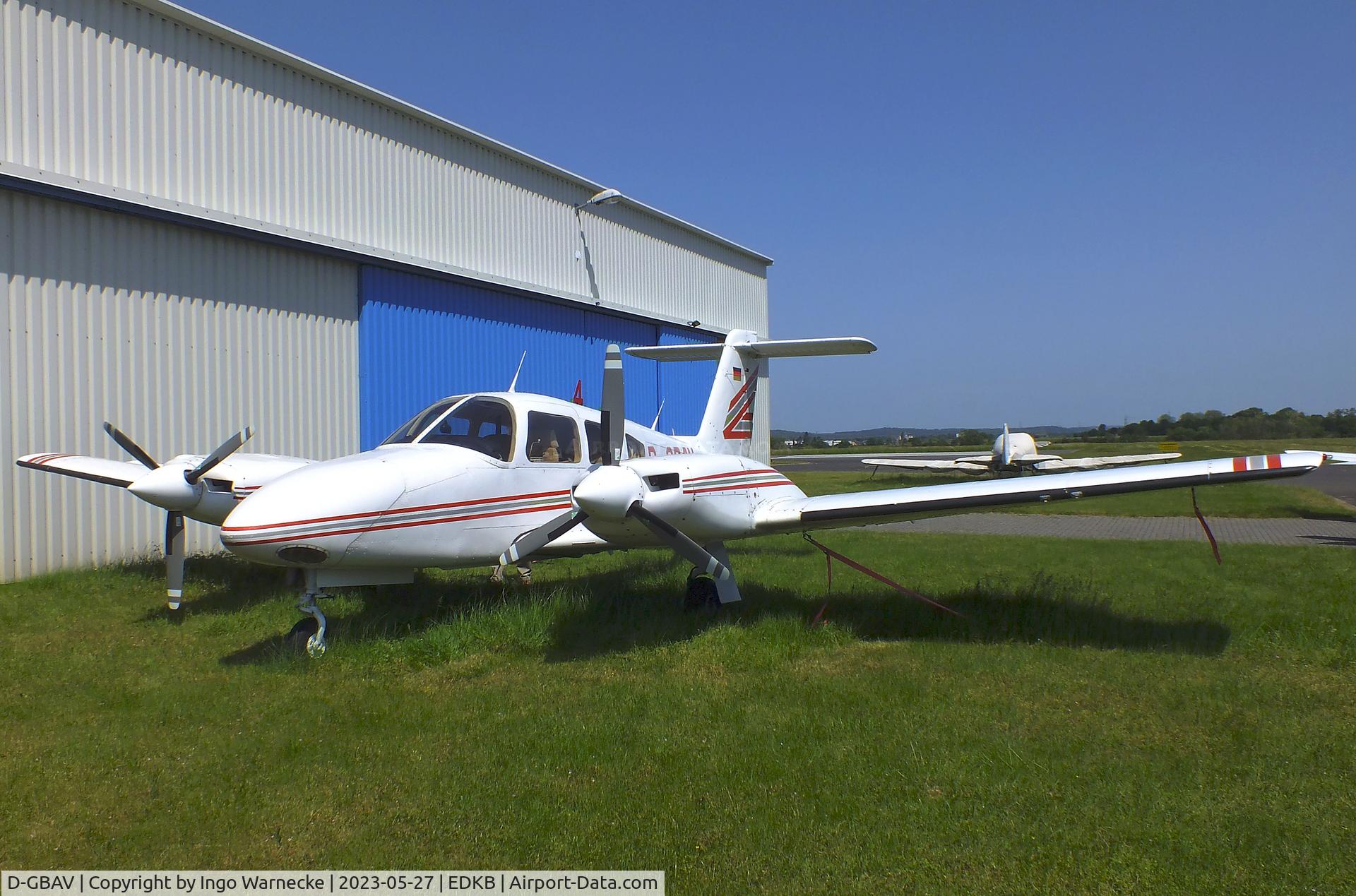 D-GBAV, 1981 Piper PA-44-180T Turbo Seminole Turbo Seminole C/N 44-8107051, Piper PA-44-180T Turbo Seminole at Bonn-Hangelar airfield '2305