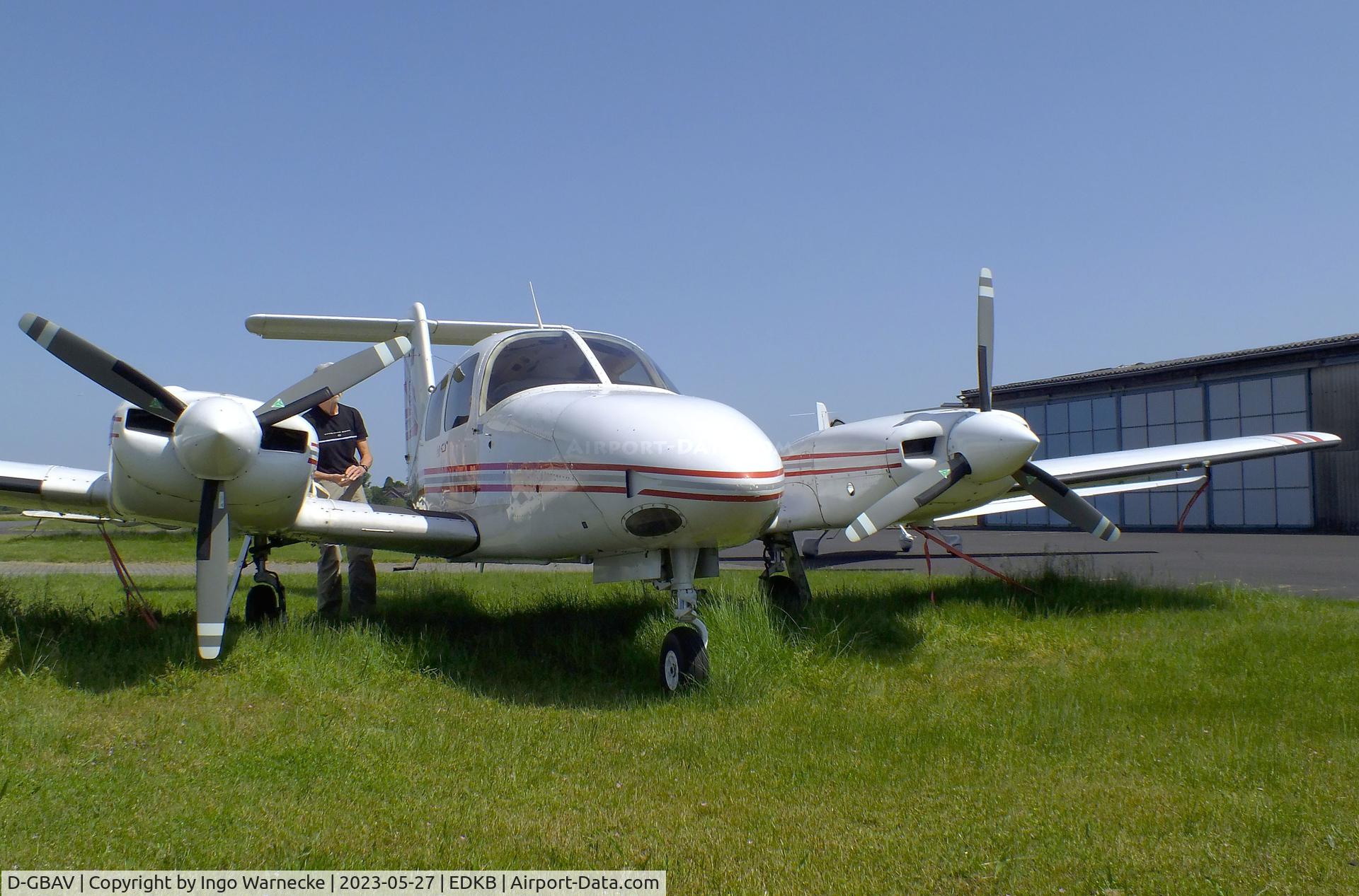 D-GBAV, 1981 Piper PA-44-180T Turbo Seminole Turbo Seminole C/N 44-8107051, Piper PA-44-180T Turbo Seminole at Bonn-Hangelar airfield '2305