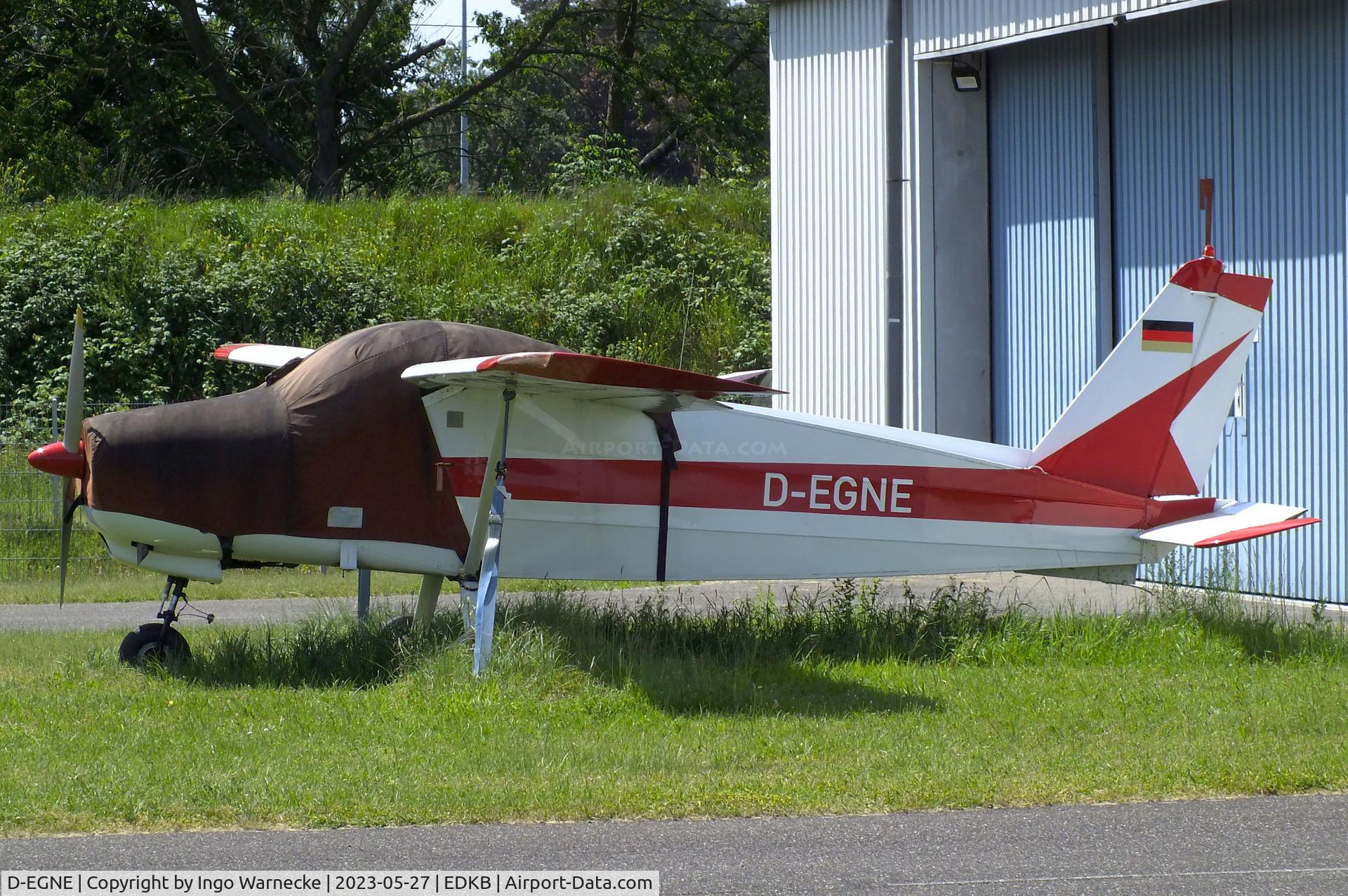 D-EGNE, Bolkow Bo-208 Junior C/N 526, Bölkow Bo 208 Junior at Bonn-Hangelar airfield '2305