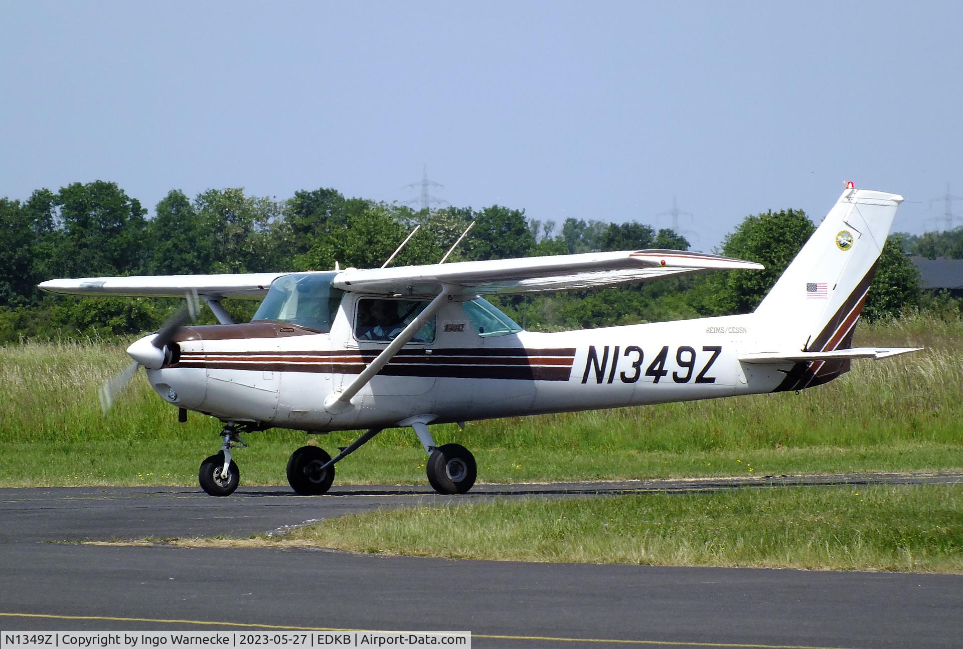 N1349Z, 1981 Reims F152 C/N 1879, Cessna (Reims) F152 at Bonn-Hangelar airfield '2305